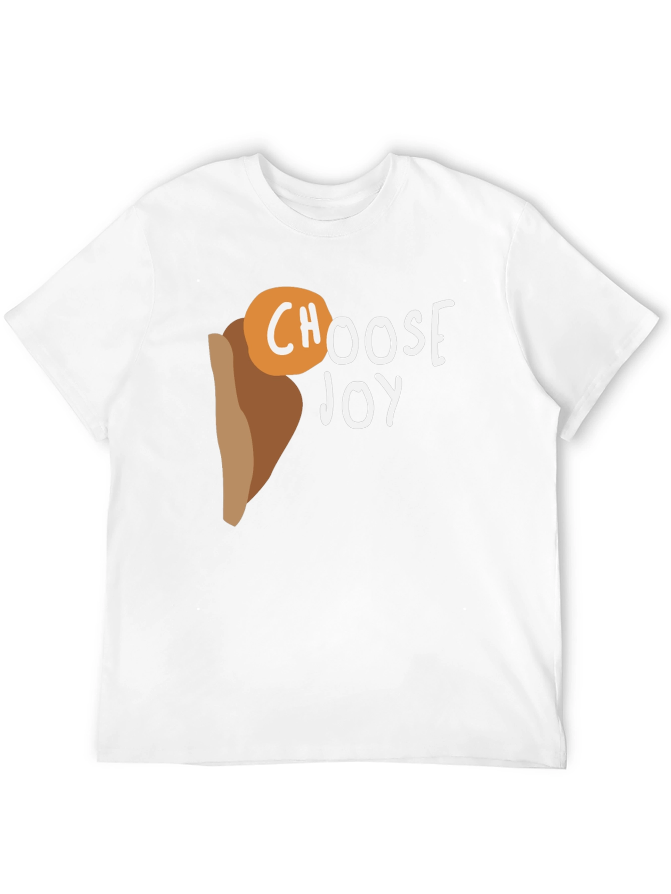 Choose Joy Graphic Tee - Black Cotton T-Shirt