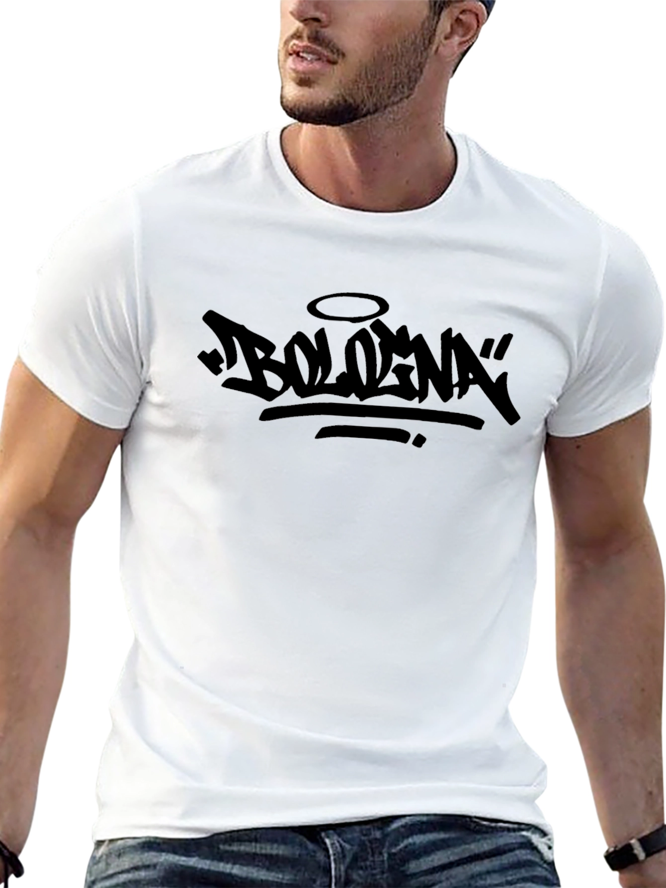 Black Bologna Graphic T-Shirt