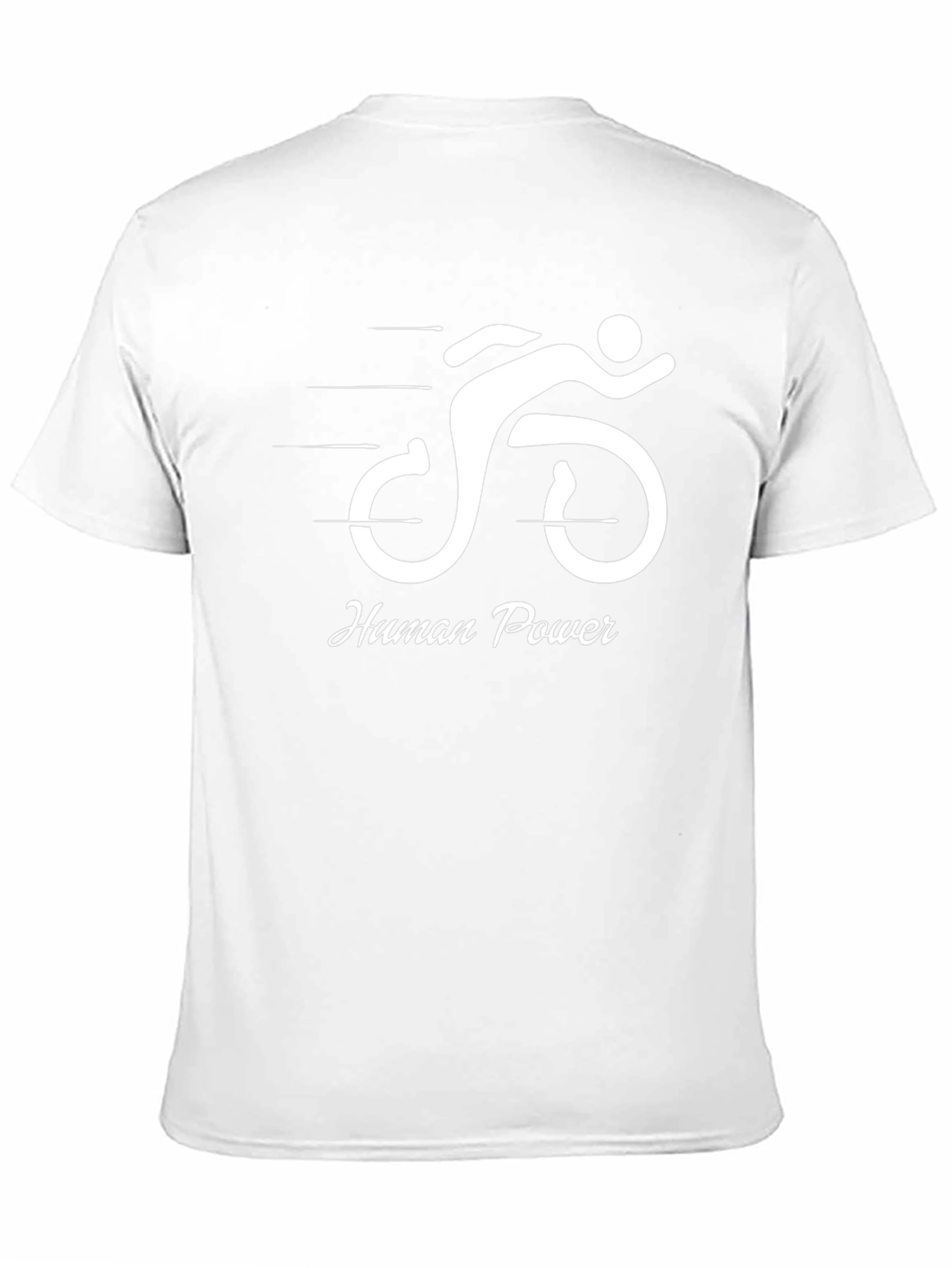 Human Powered Bicycle T-Shirt - Eco-Friendly Design