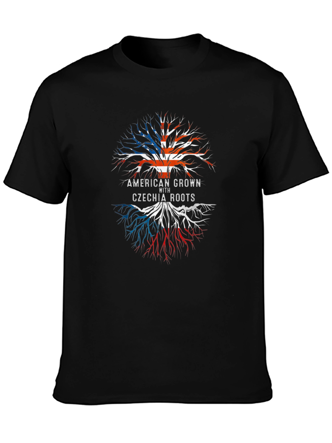 Czechia Roots American Grown T-Shirt