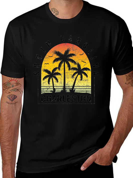South Carolina Charleston Palm Tree T-Shirt
