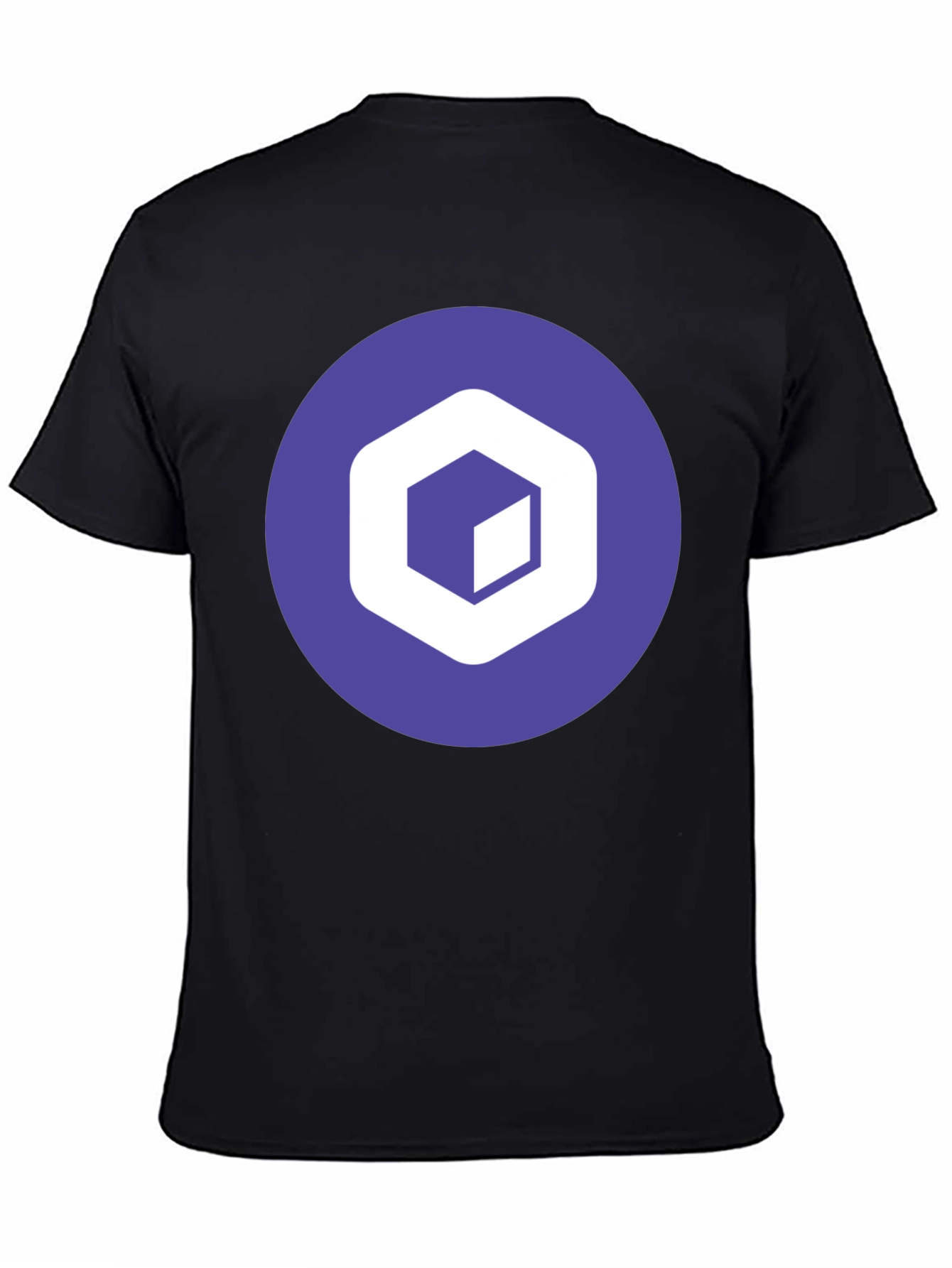 Geometric Logo Black T-Shirt