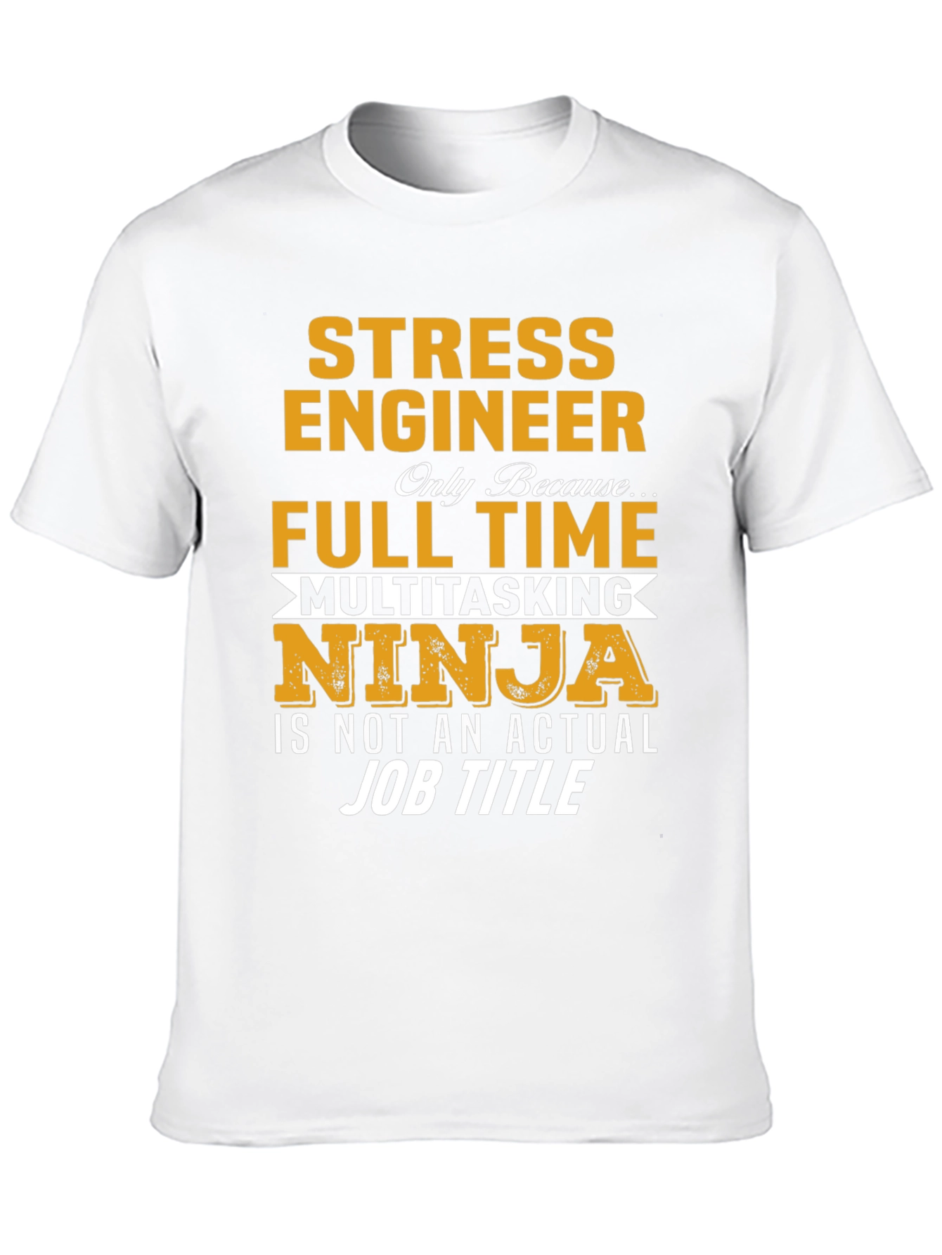 Stress Engineer Multitasking Ninja Graphic Tee