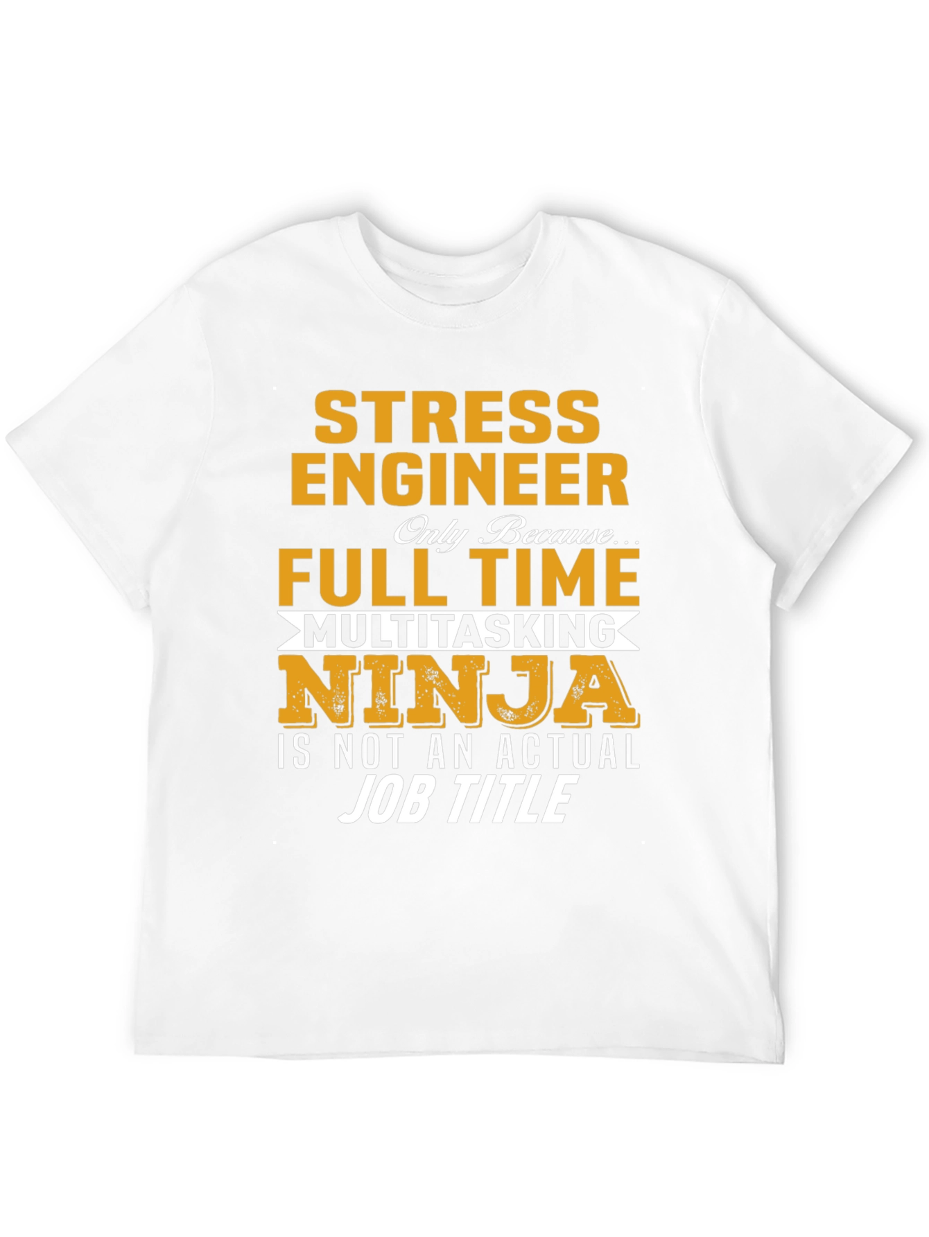 Stress Engineer Multitasking Ninja Graphic Tee