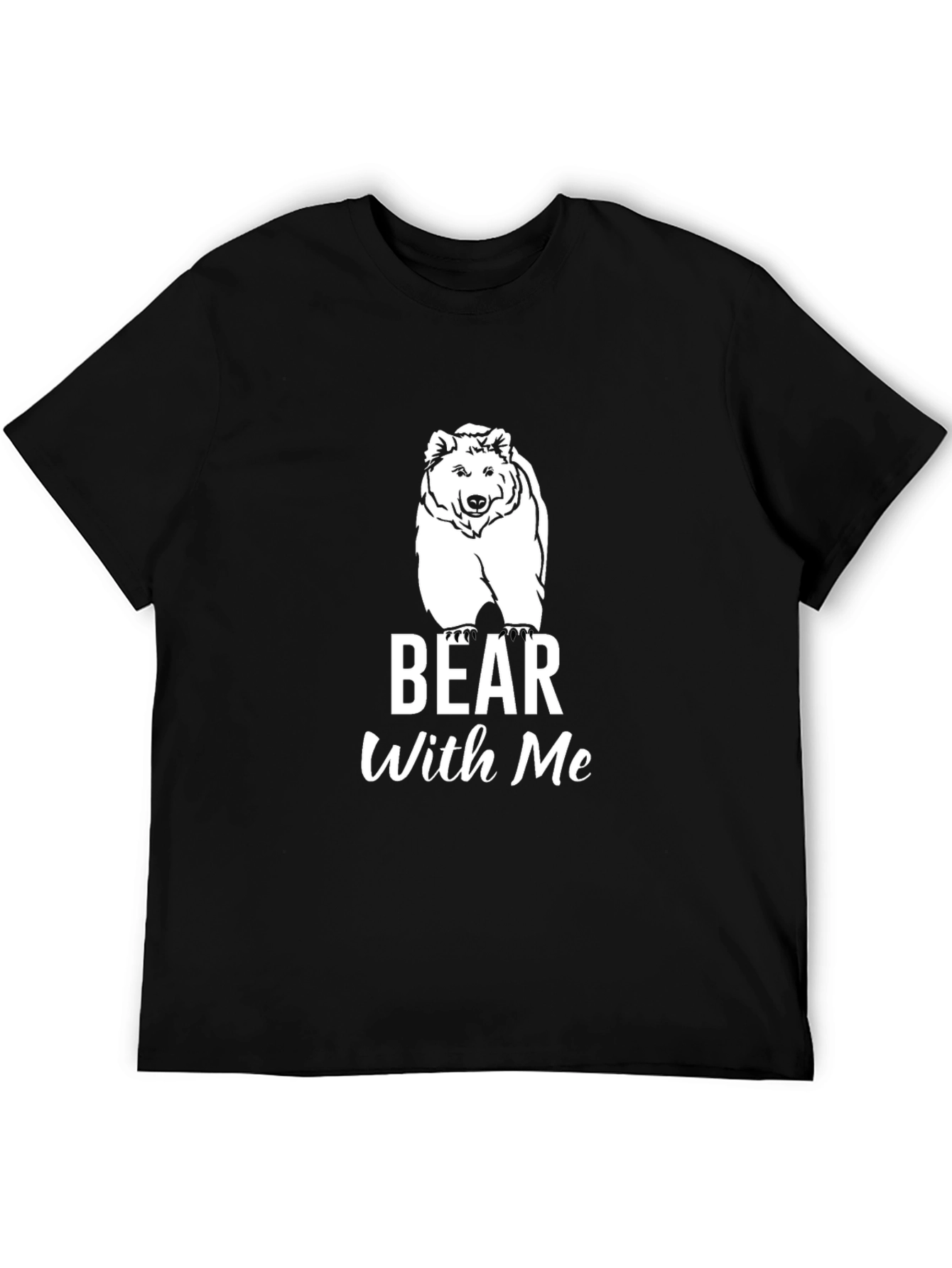 Bear With Me T-Shirt - Black