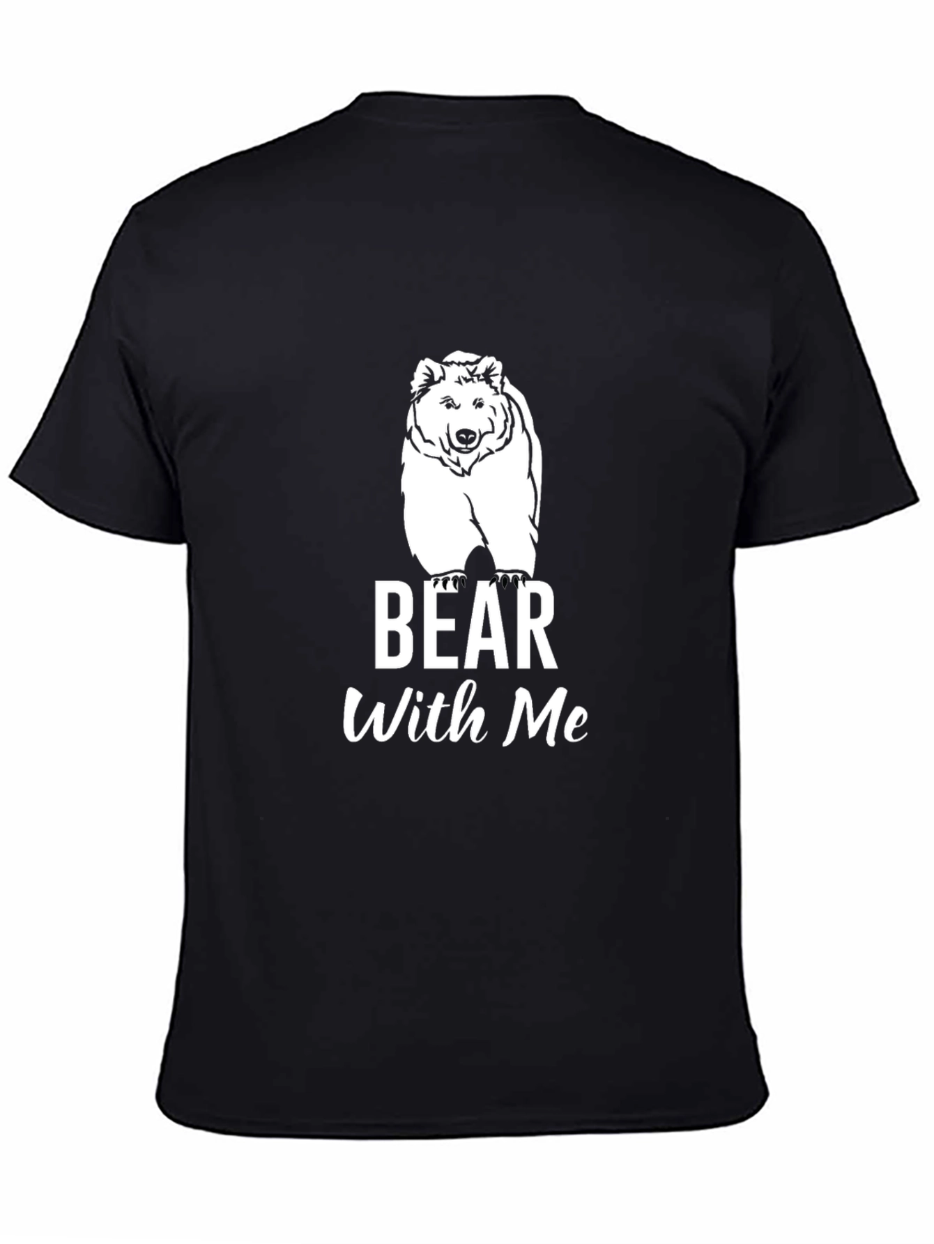 Bear With Me T-Shirt - Black