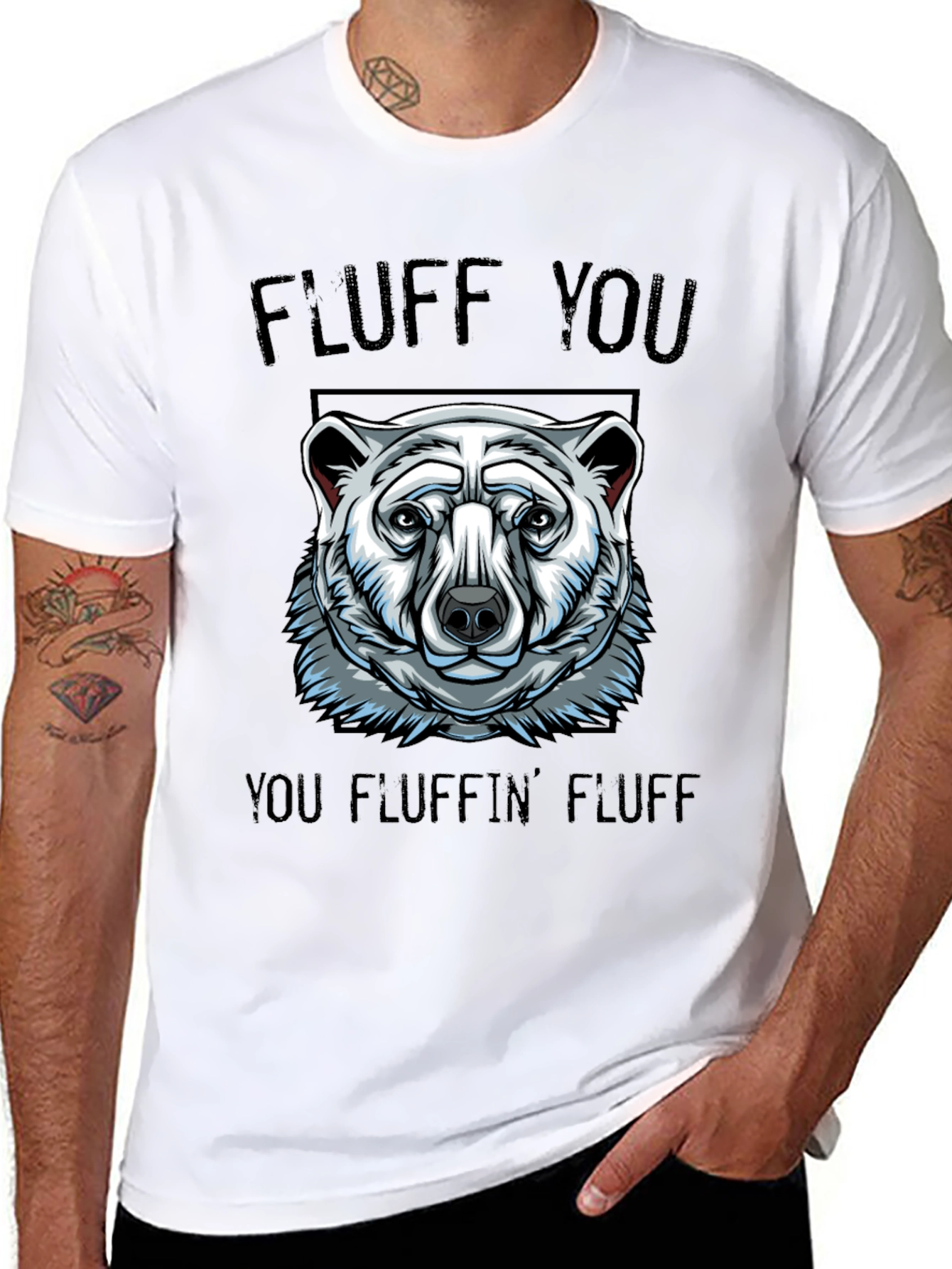 Fluff You Funny Graphic T-Shirt