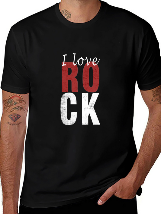 I Love Rock Music T-Shirt