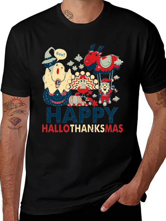 Happy Hallothanksmas T-Shirt