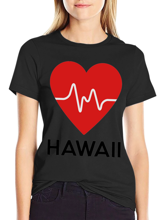 Hawaii Heartbeat Graphic Tee
