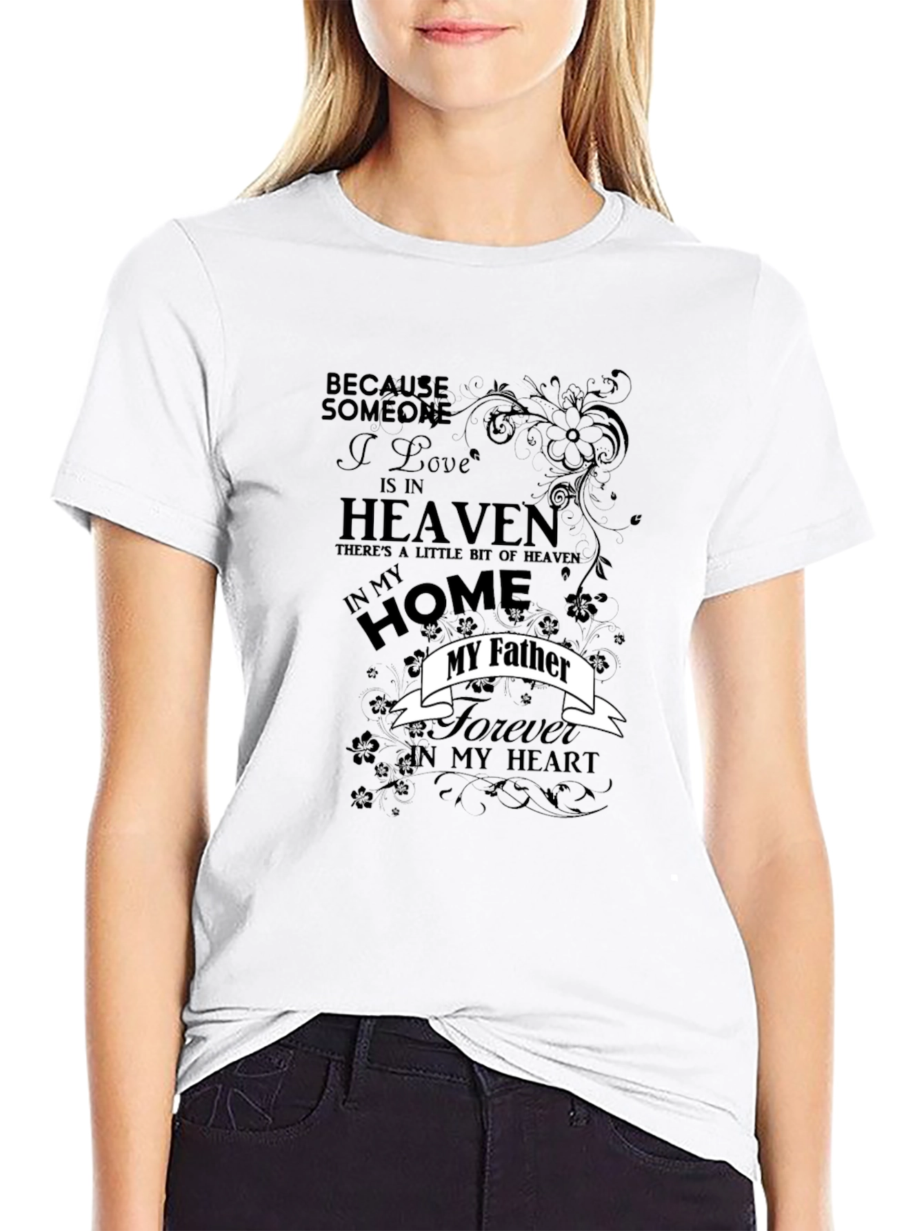 Memorial My Father Graphic T-Shirt