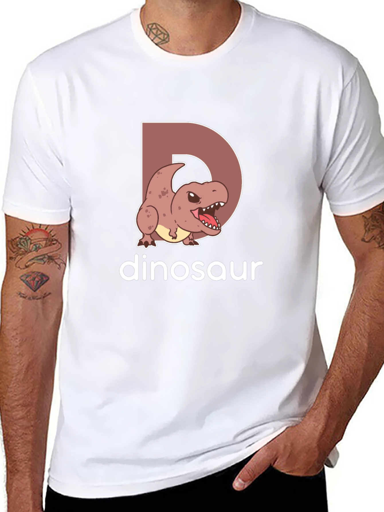 Dinosaur Initial D T-Shirt