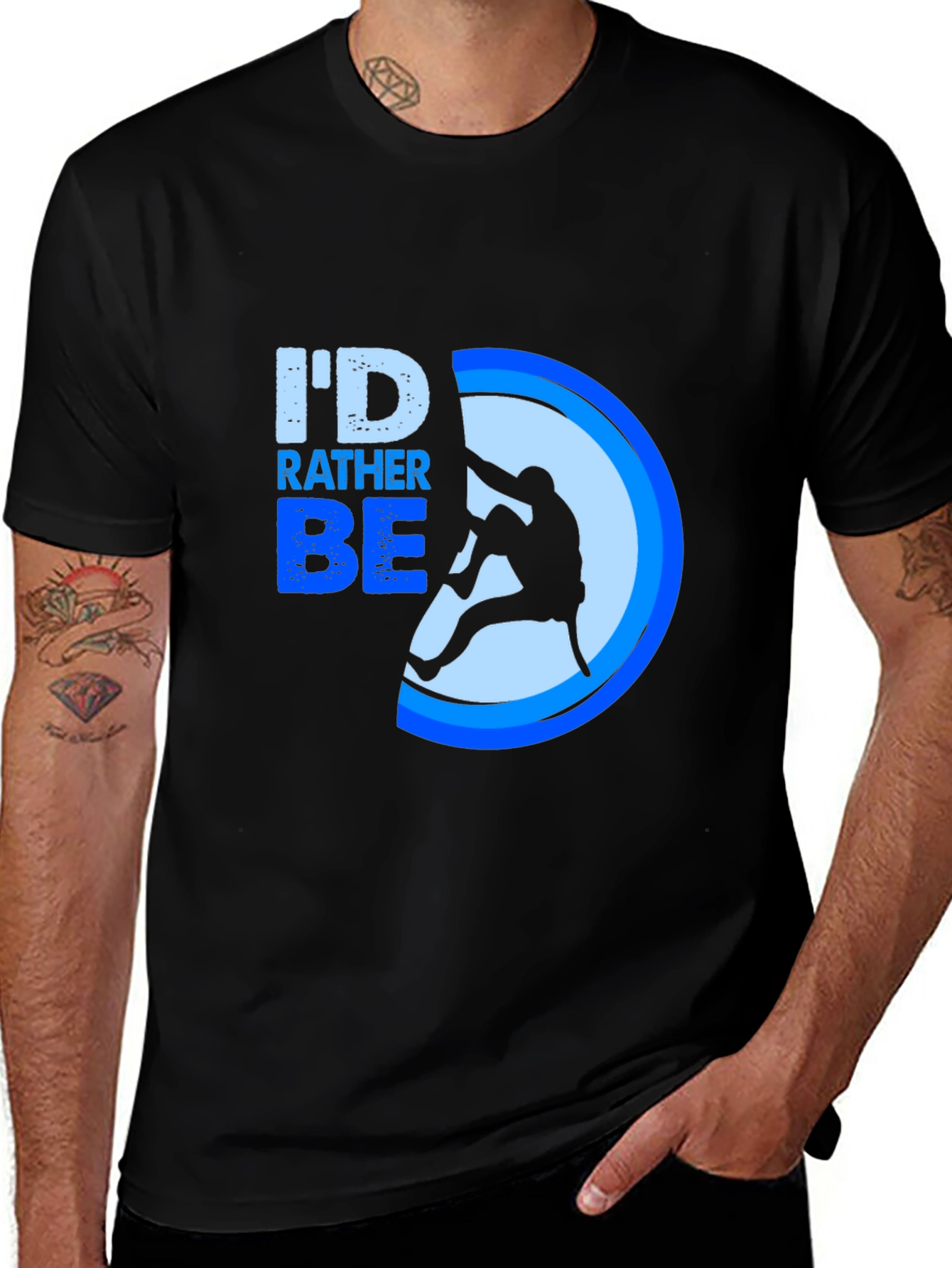 Id Rather Be Climbing T-Shirt