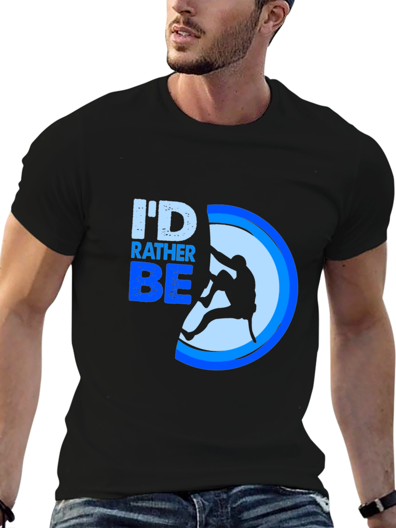 Id Rather Be Climbing T-Shirt