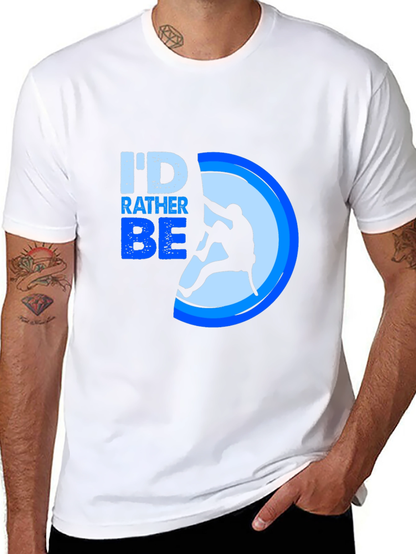 Id Rather Be Climbing T-Shirt