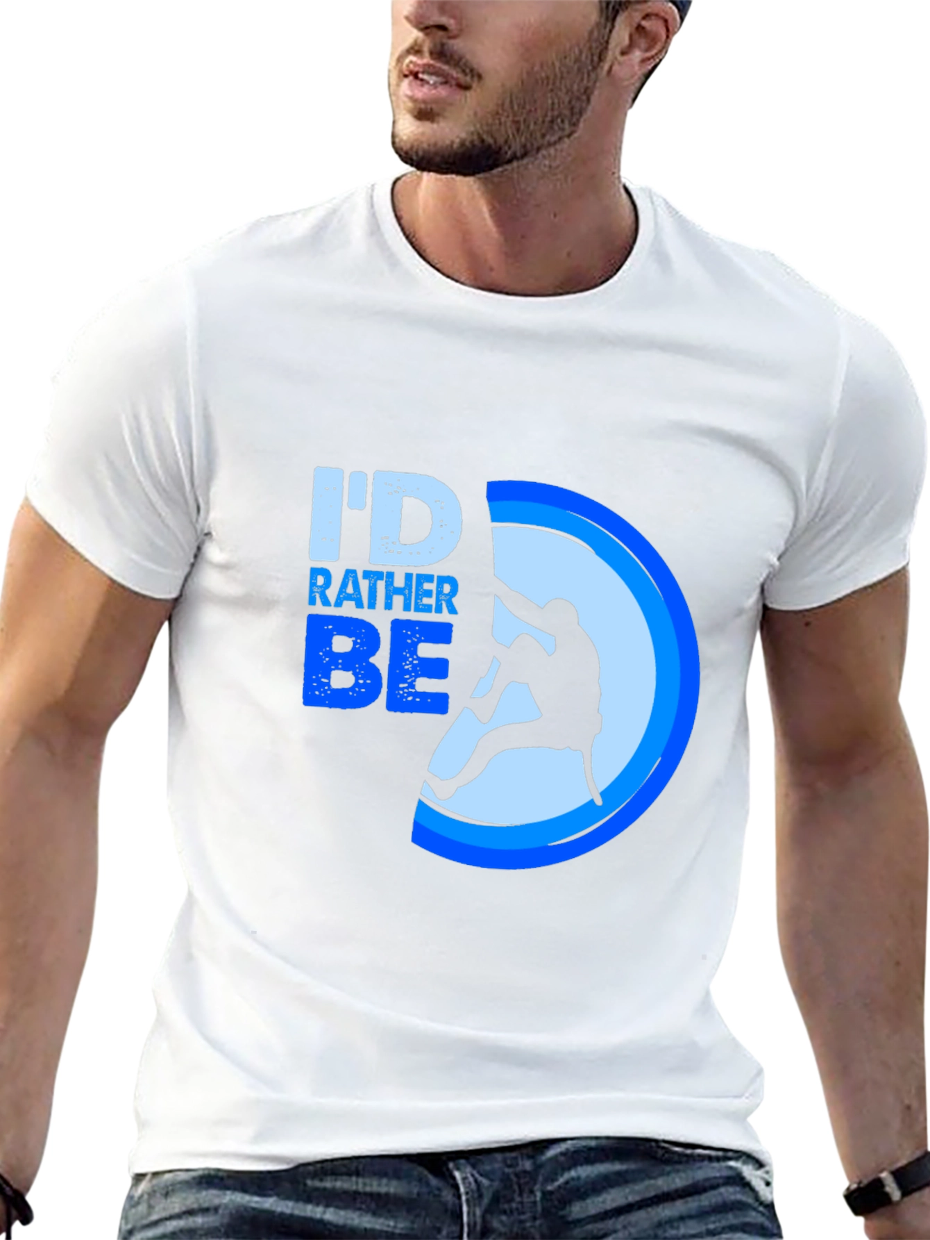 Id Rather Be Climbing T-Shirt