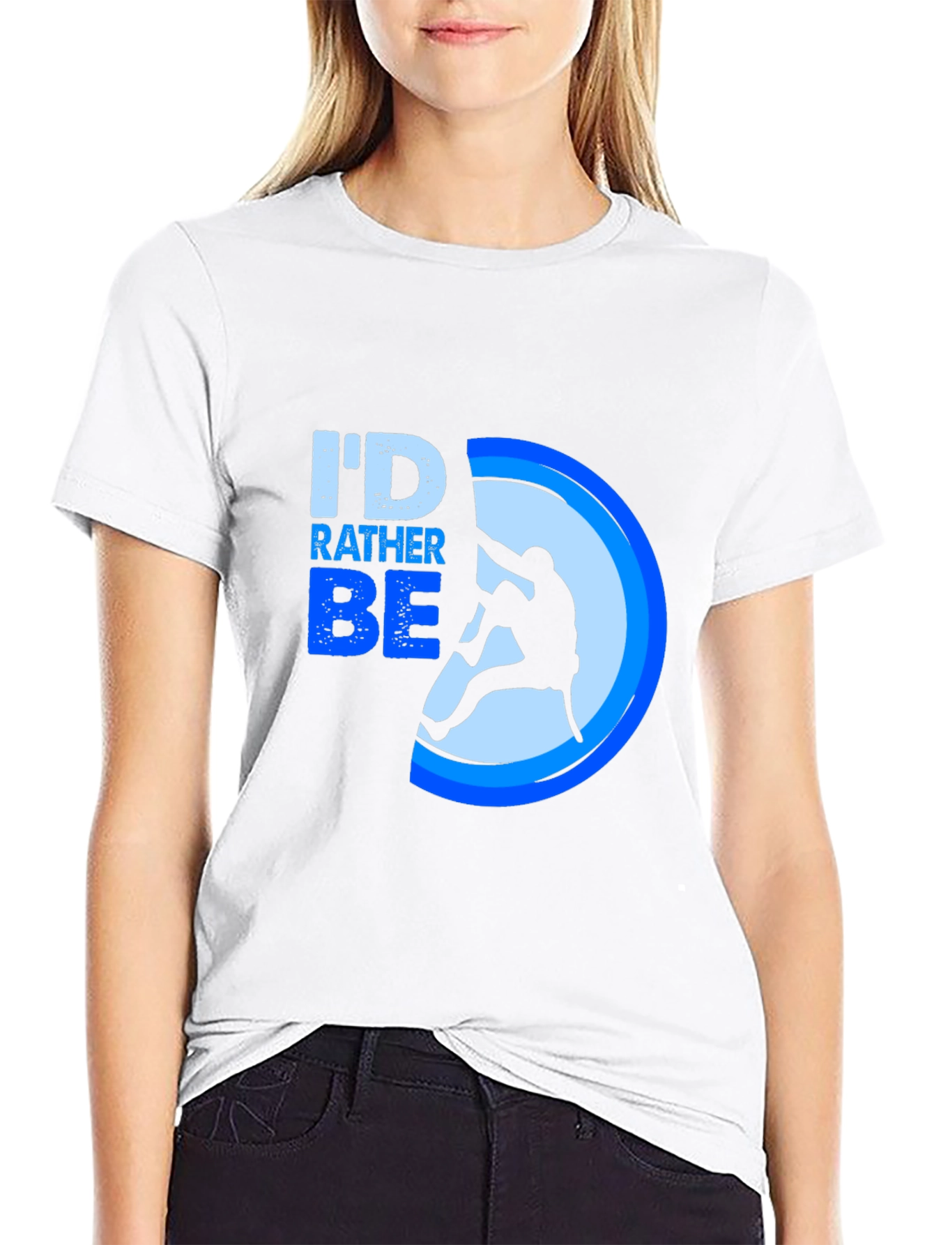 Id Rather Be Climbing T-Shirt