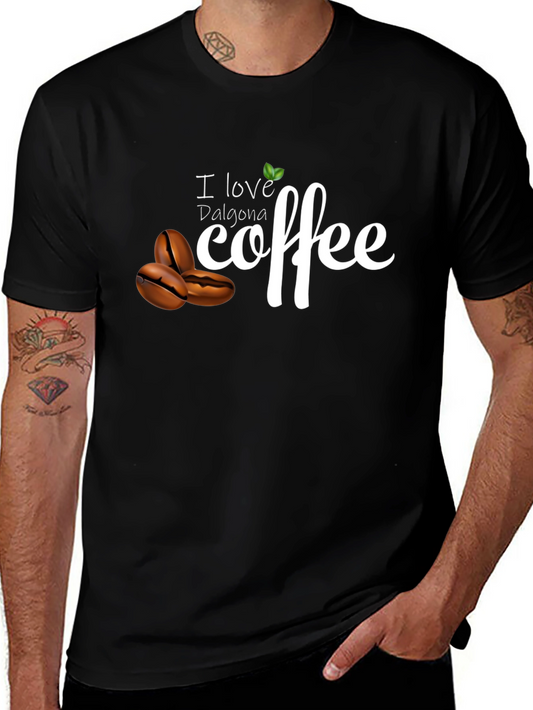 I Love Dalgona Coffee Graphic Tee