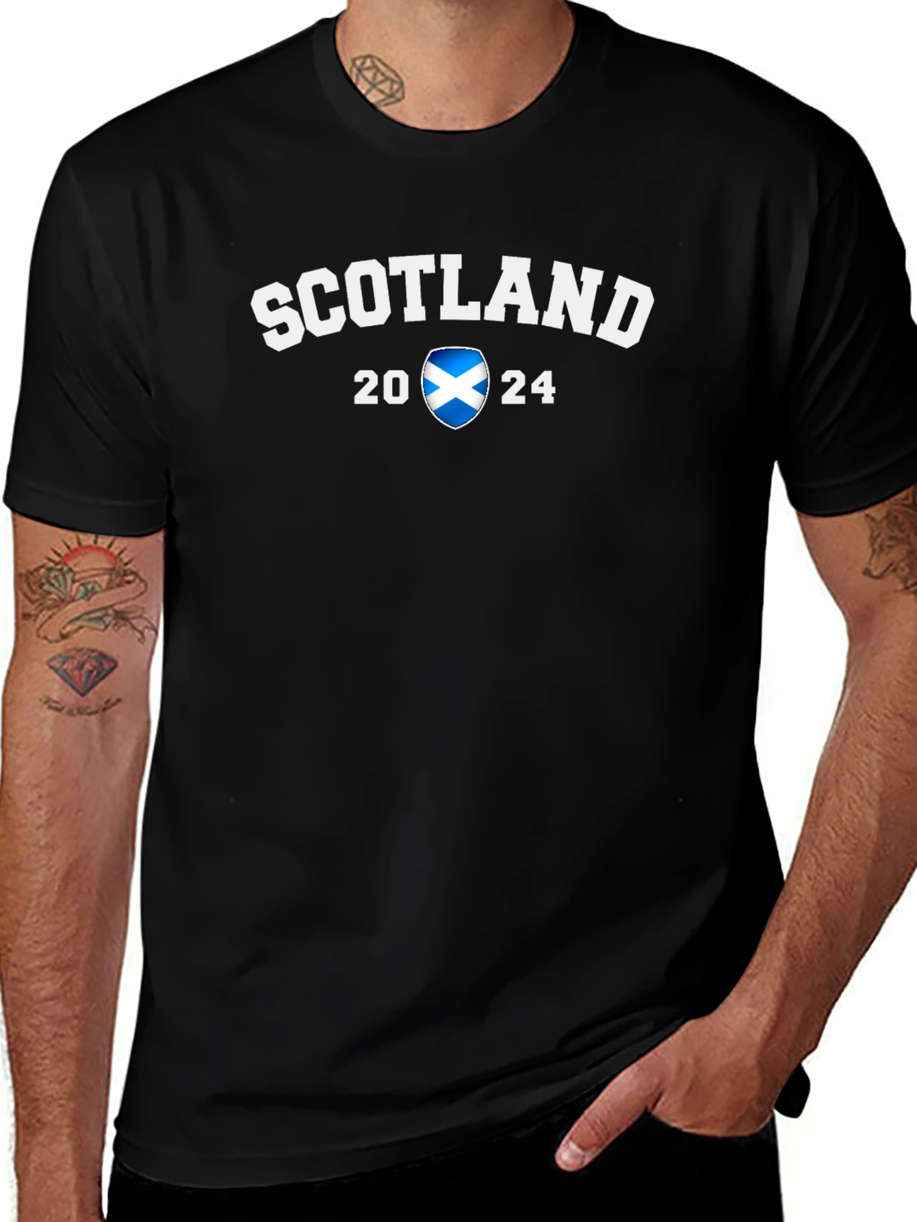 Scotland 2024 Graphic Tee - Show Your Support!