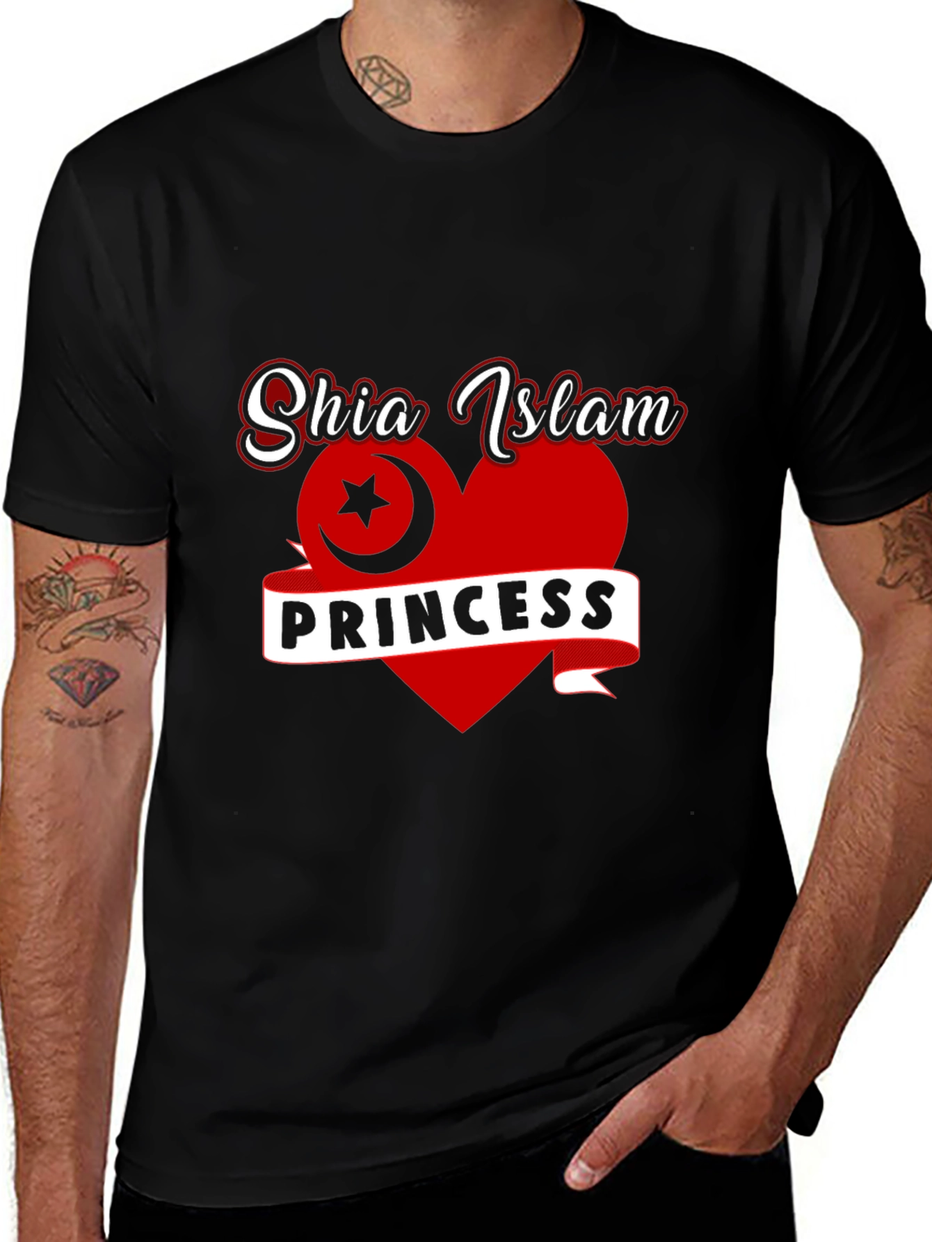 Shia Islam Princess T-Shirt - Novelty Graphic Tee