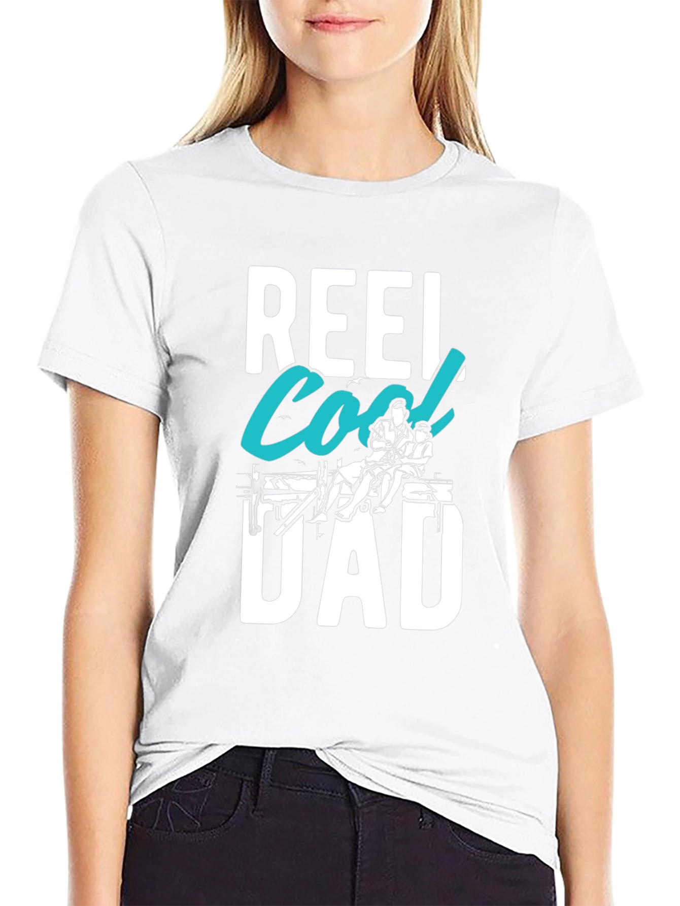 Reel Cool Dad T-Shirt - Fishing Fathers Day Tee