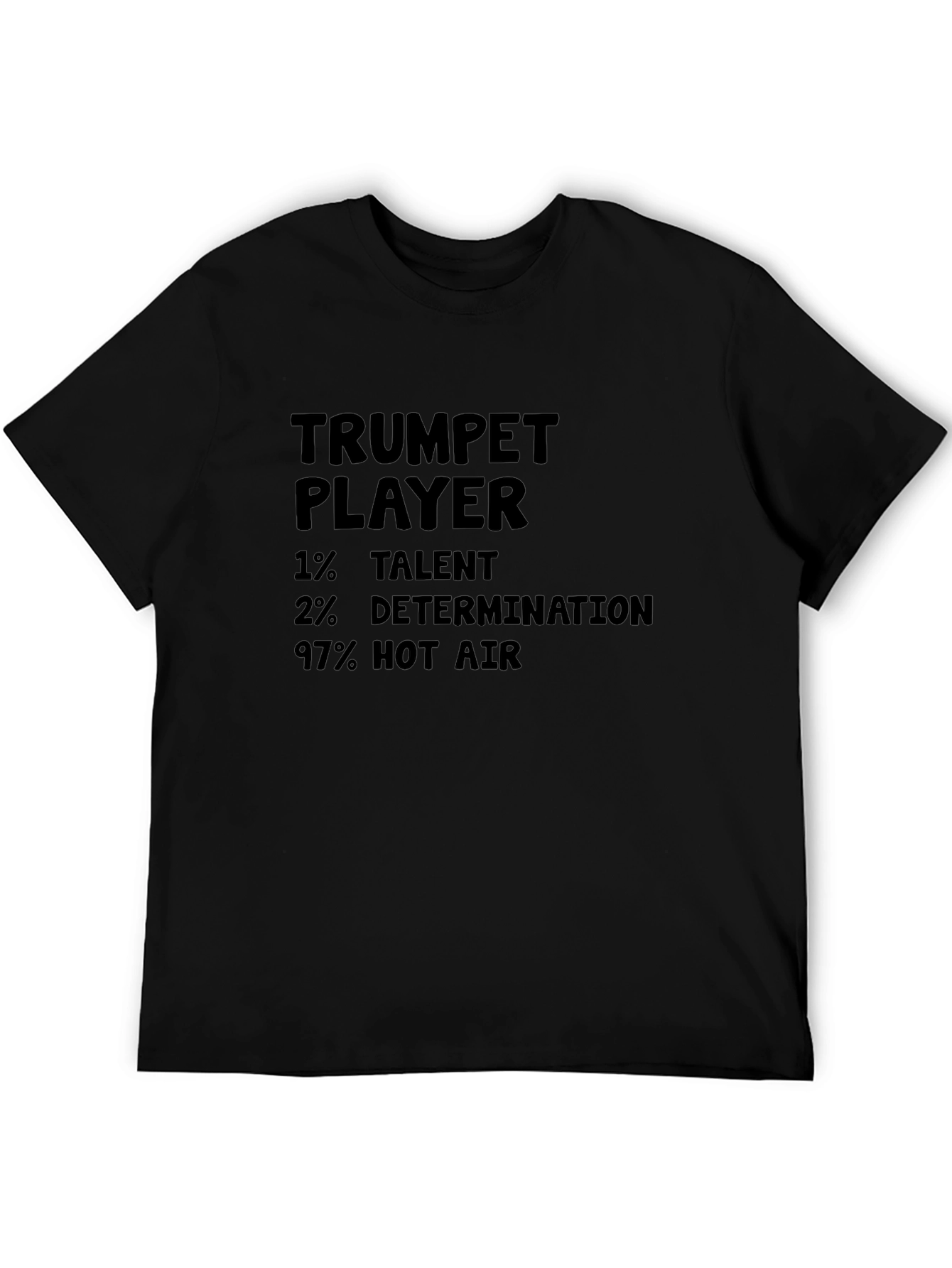 Trumpet Player Humor Graphic Tee