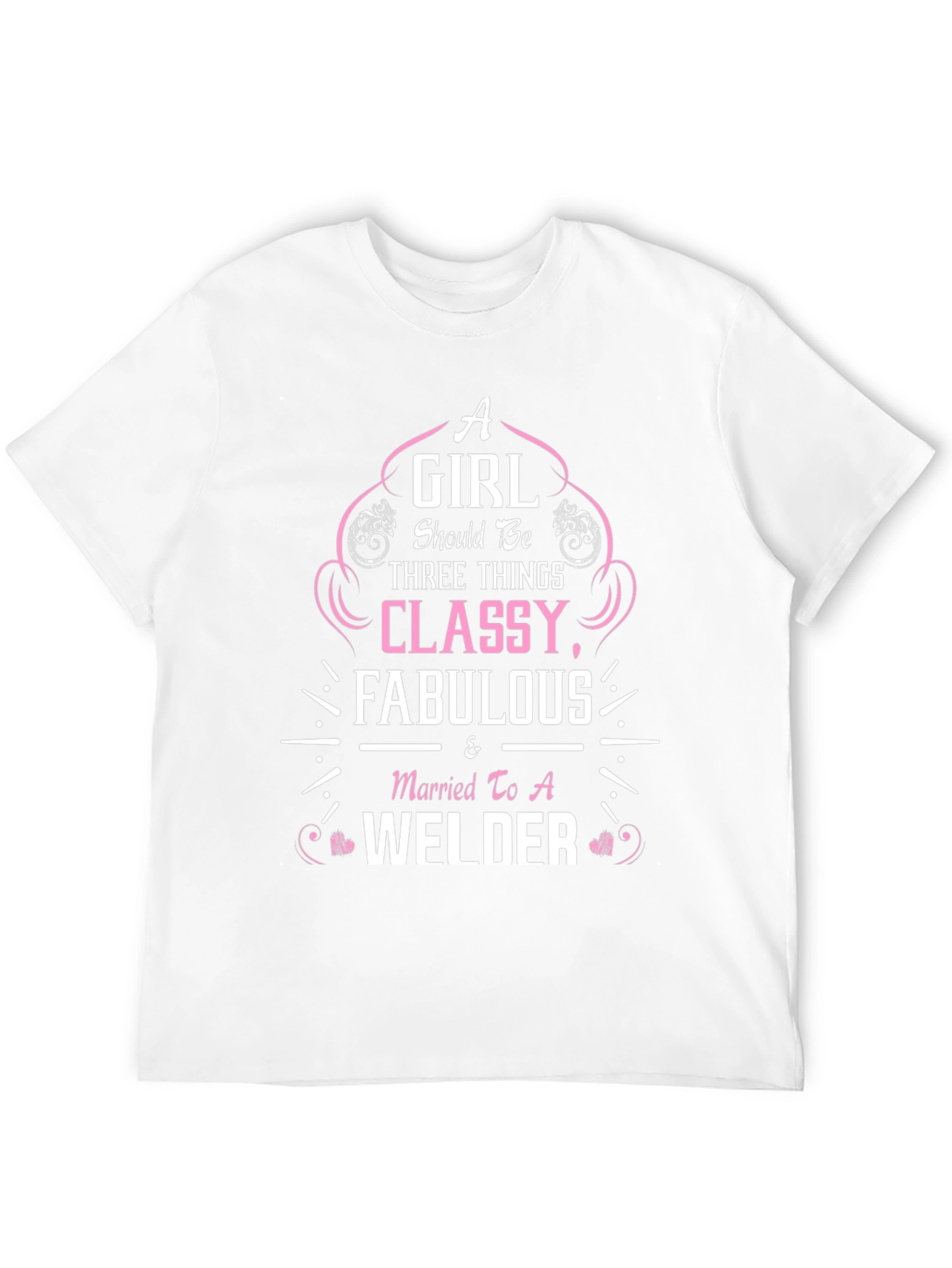 Classy Welder Wife T-Shirt - Black