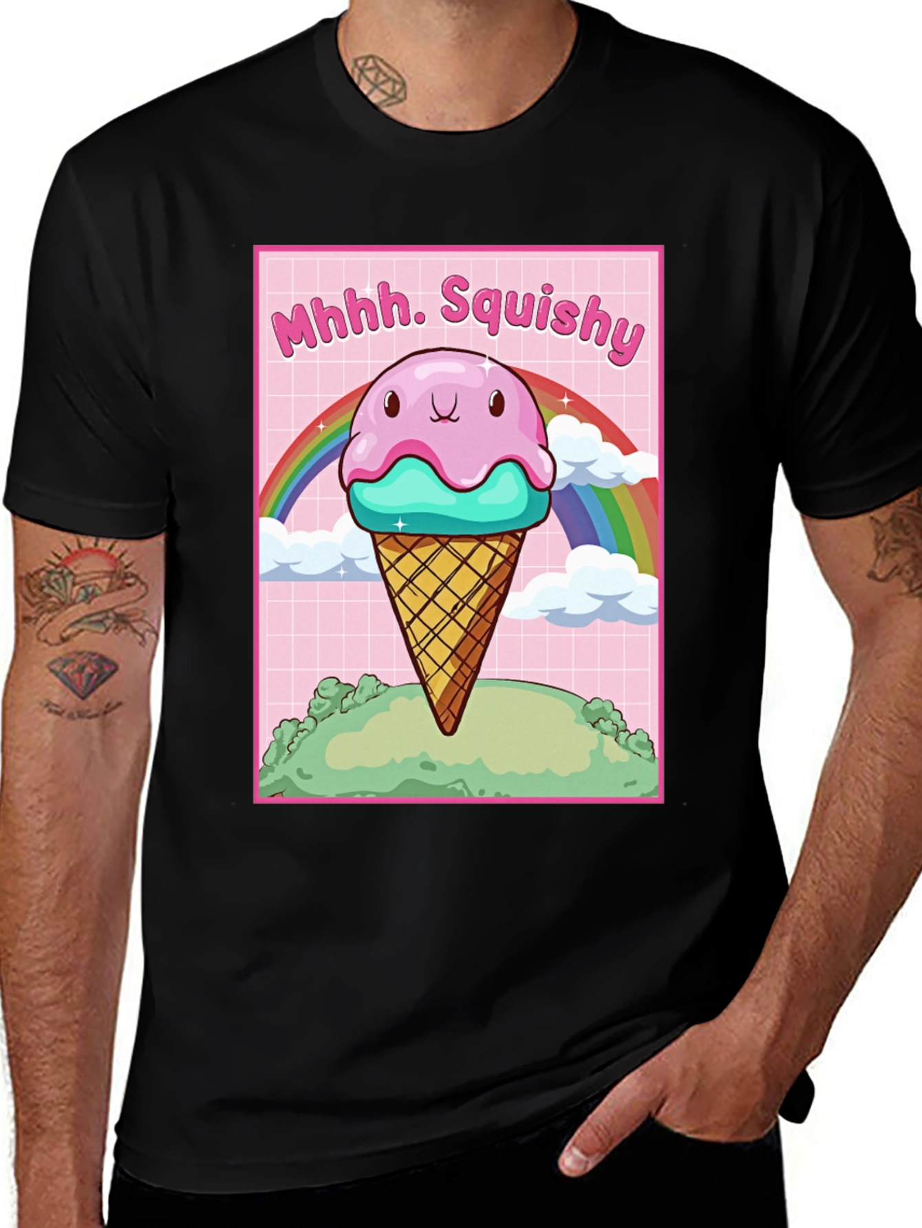 Kawaii Ice Cream Graphic Tee