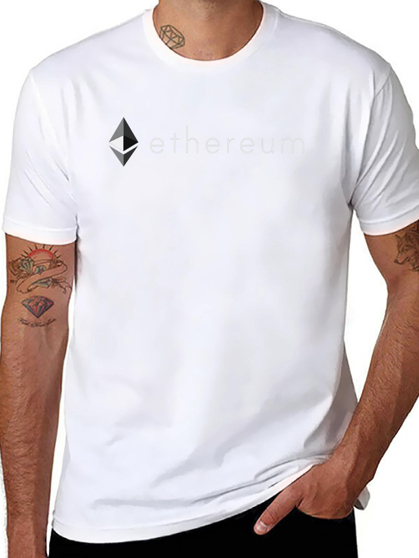 Ethereum Crypto T-Shirt - Black