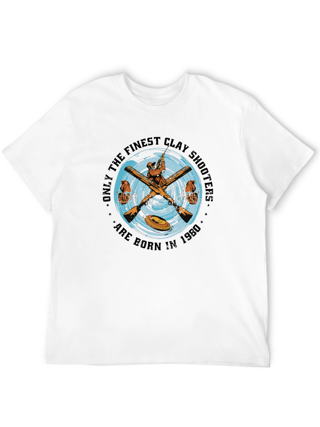 Clay Shooters 1980 Black Graphic Tee