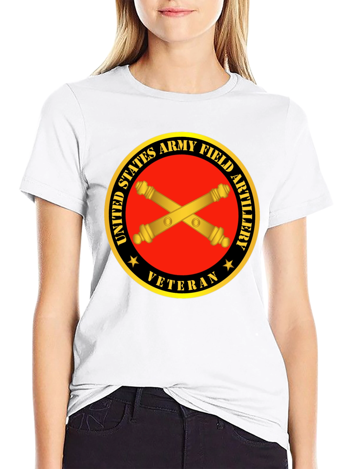 Army Field Artillery Veteran Graphic Tee