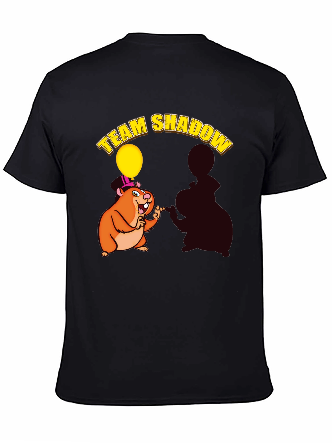 Team Shadow T-Shirt - Cute Hamster Design