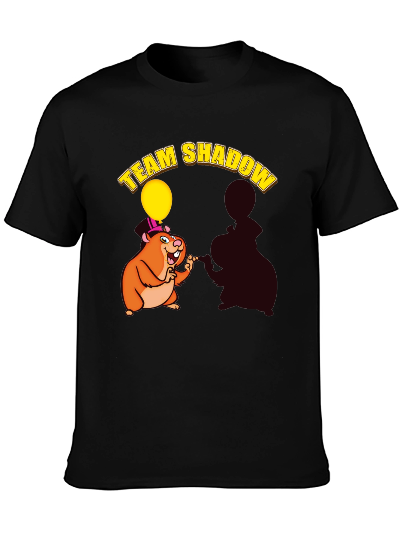 Team Shadow T-Shirt - Cute Hamster Design