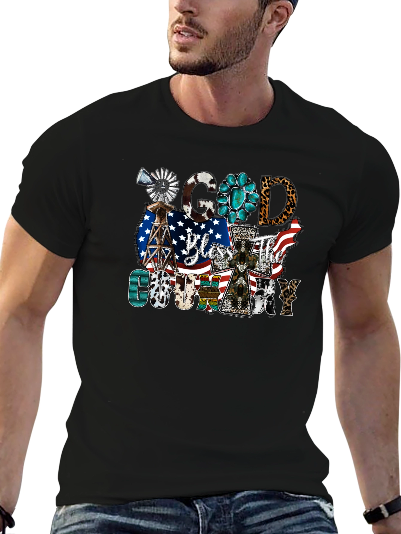 God Bless the Country Graphic Tee