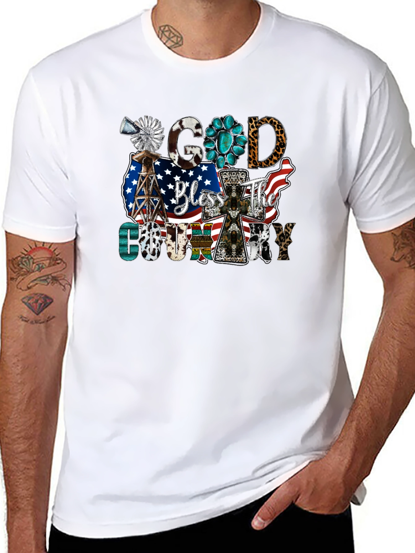 God Bless the Country Graphic Tee