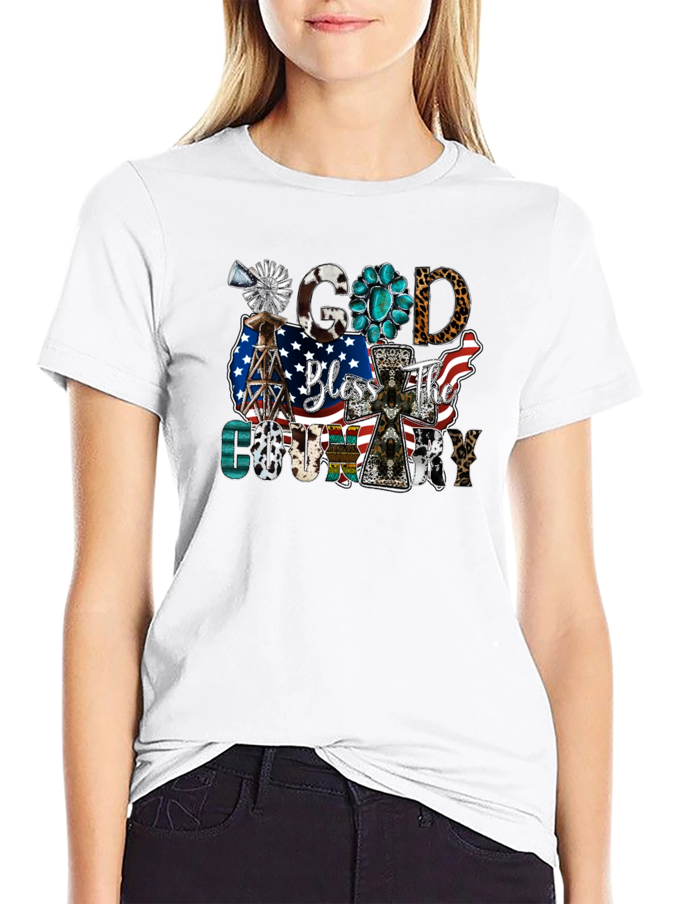God Bless the Country Graphic Tee