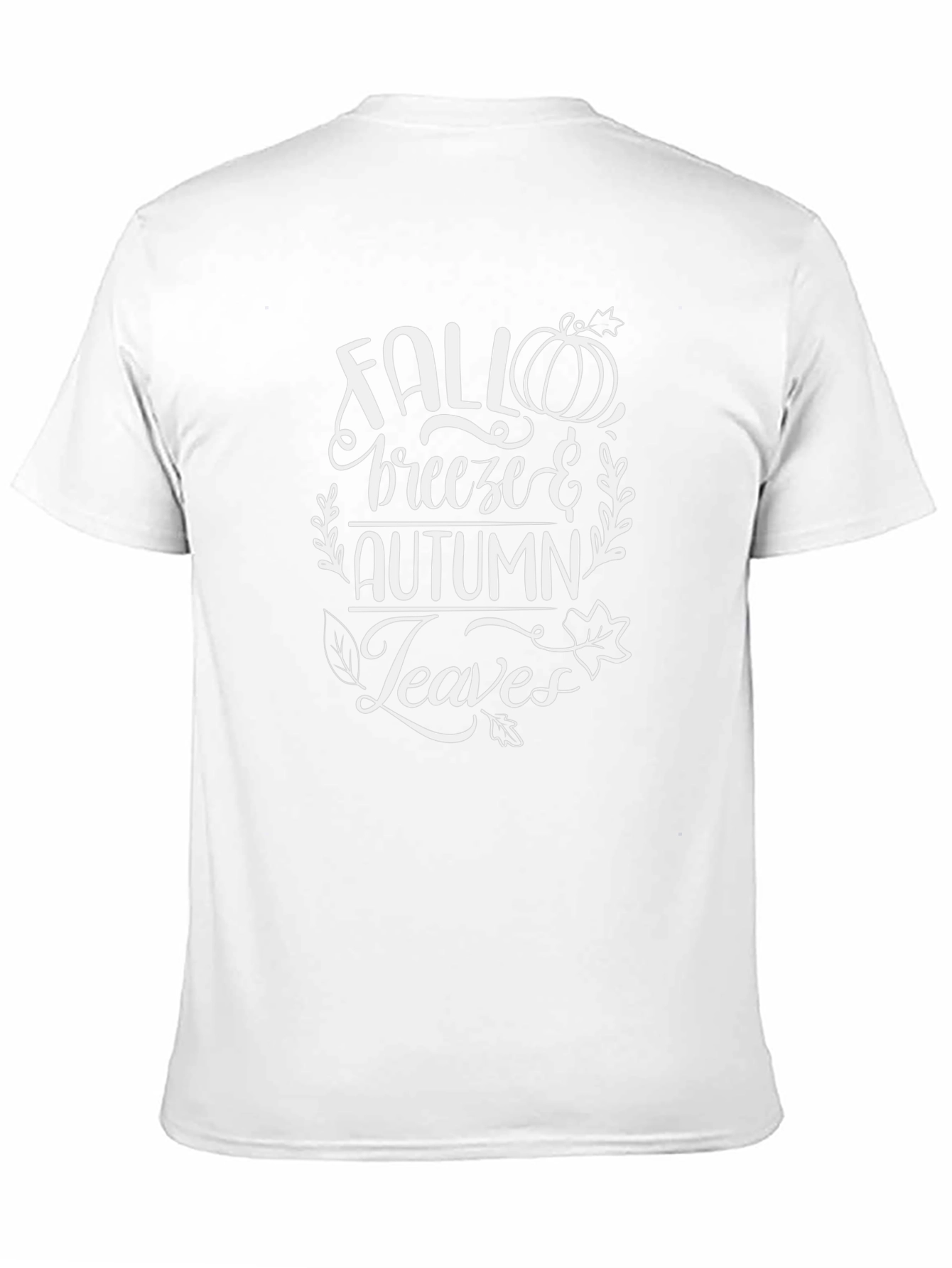 Fall Breeze Autumn Leaves Graphic Tee