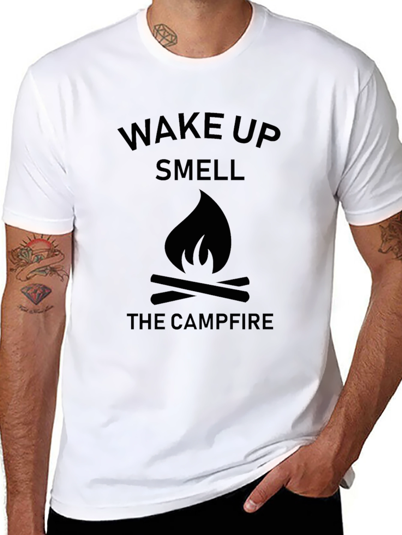Wake Up Smell The Campfire T-Shirt