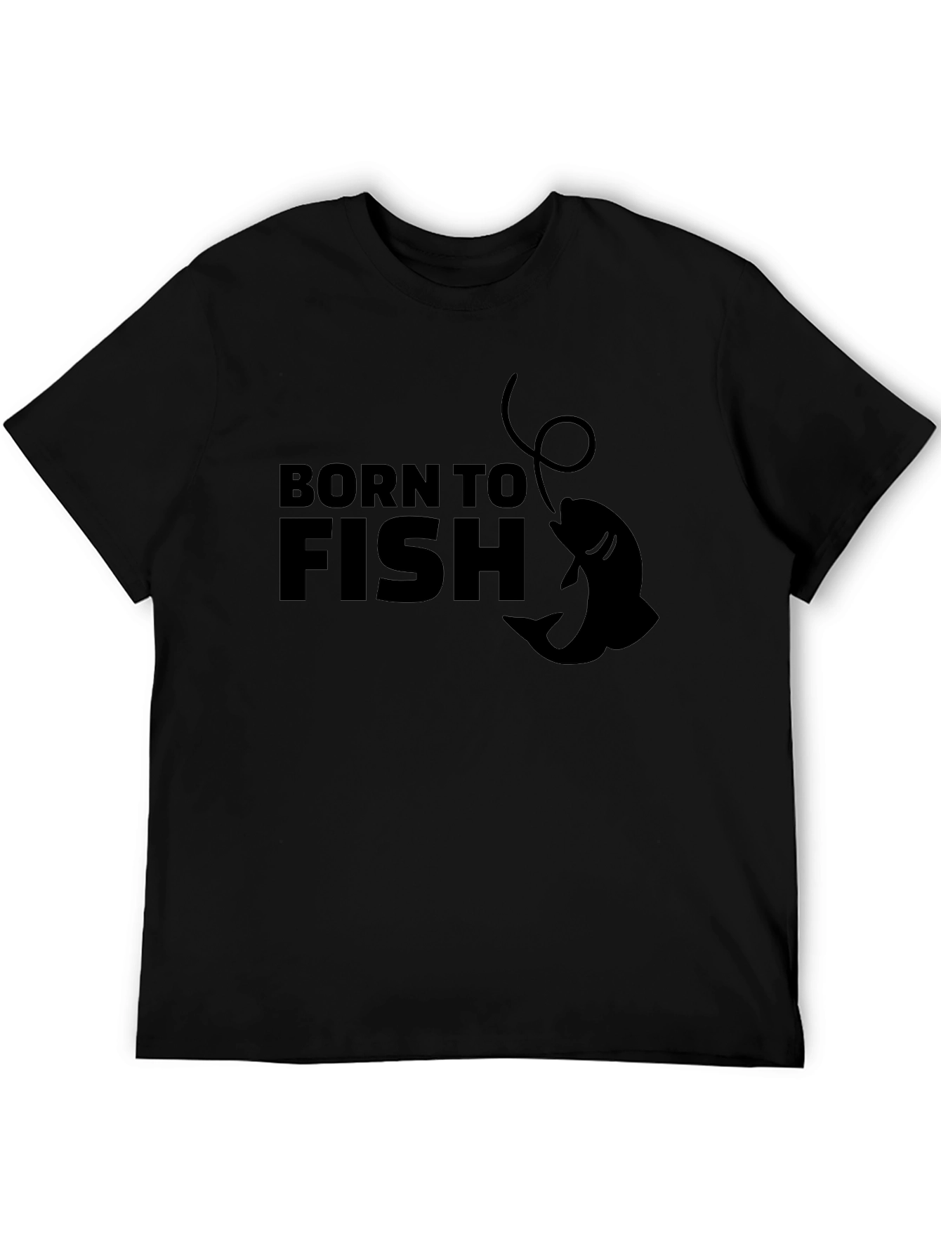 Born to Fish T-Shirt - Fishing Enthusiast Tee