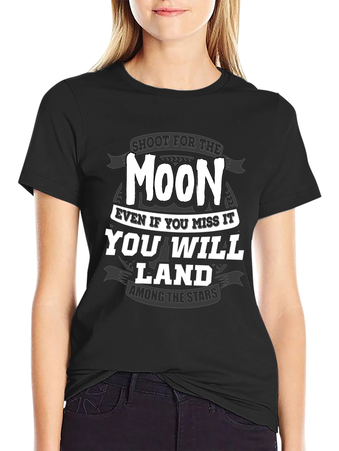 Shoot for the Moon Graphic Tee