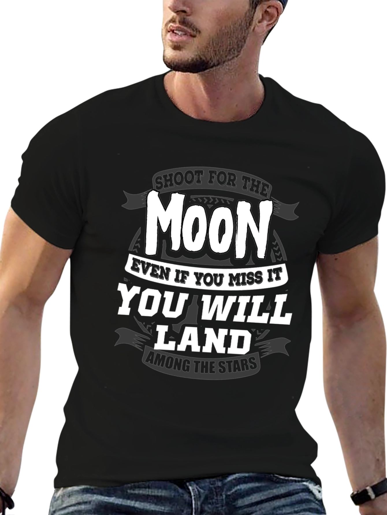 Shoot for the Moon Graphic Tee