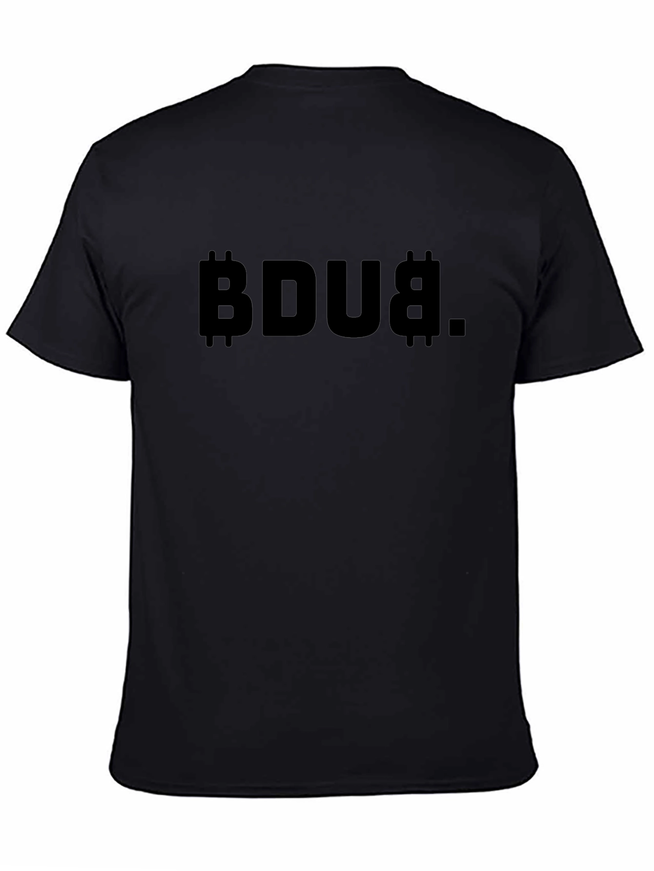 Bitcoin BDU& Crypto Tee - Black
