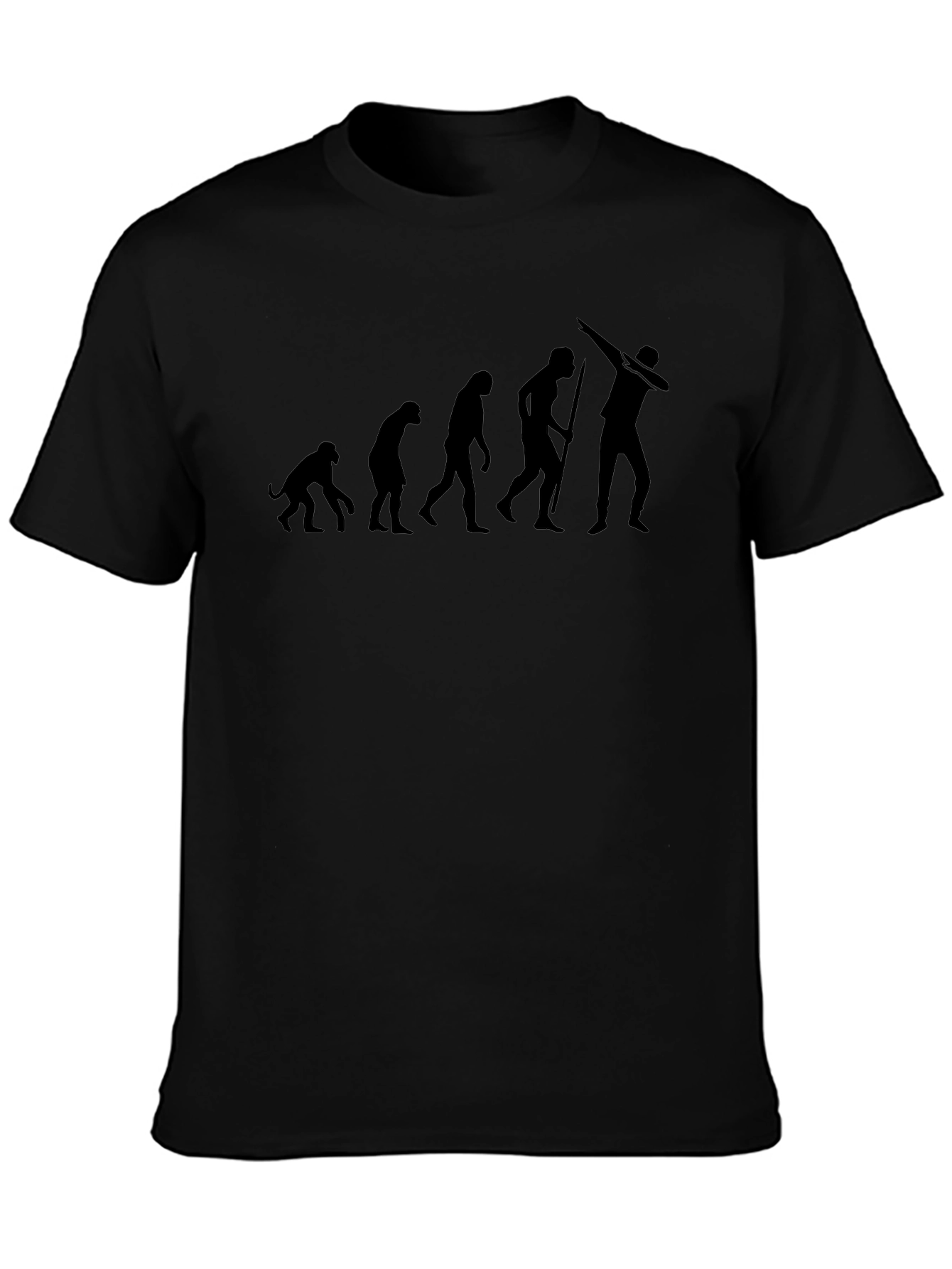 Evolution of Dab T-Shirt - Funny Black Tee