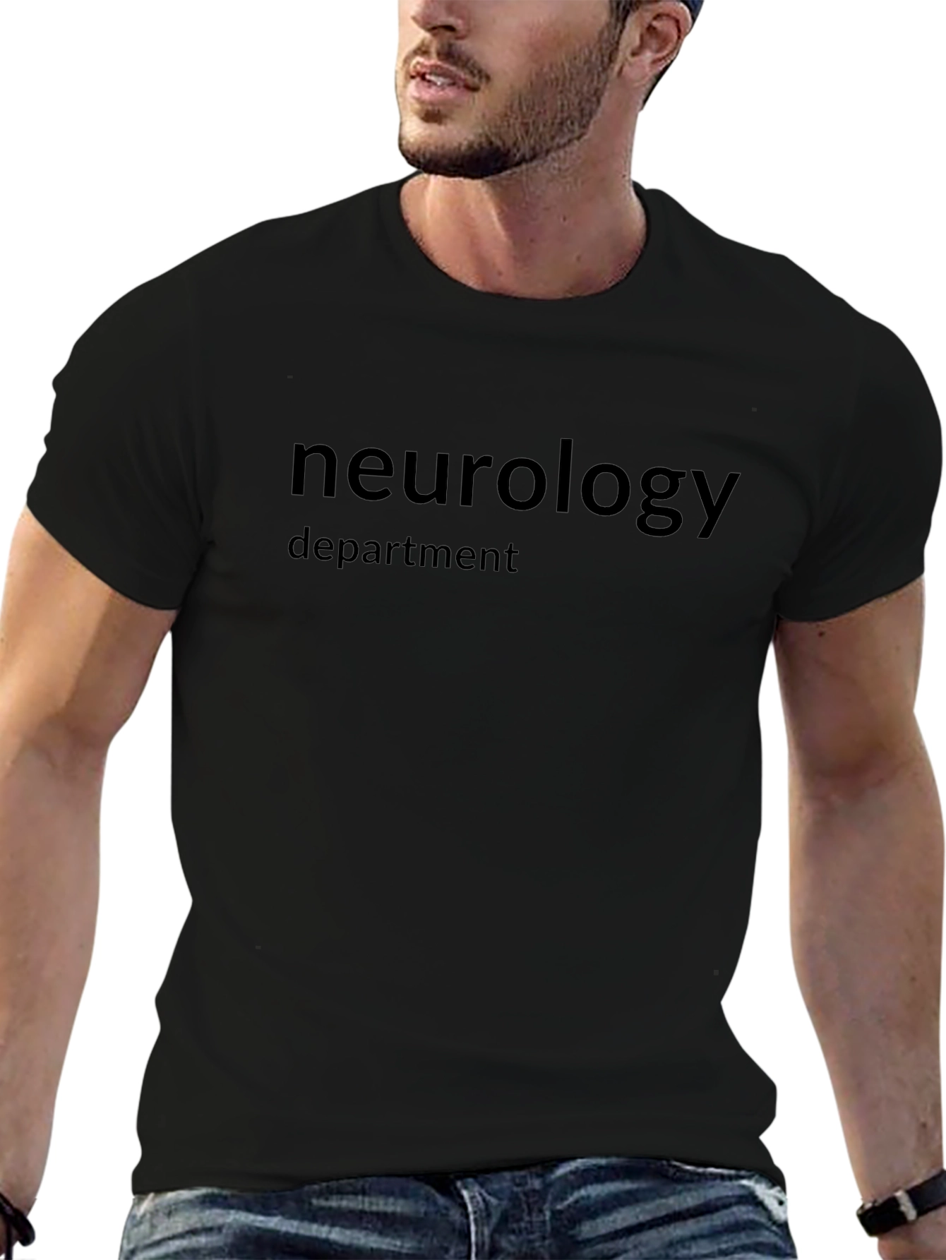 Neurology Department Black T-Shirt