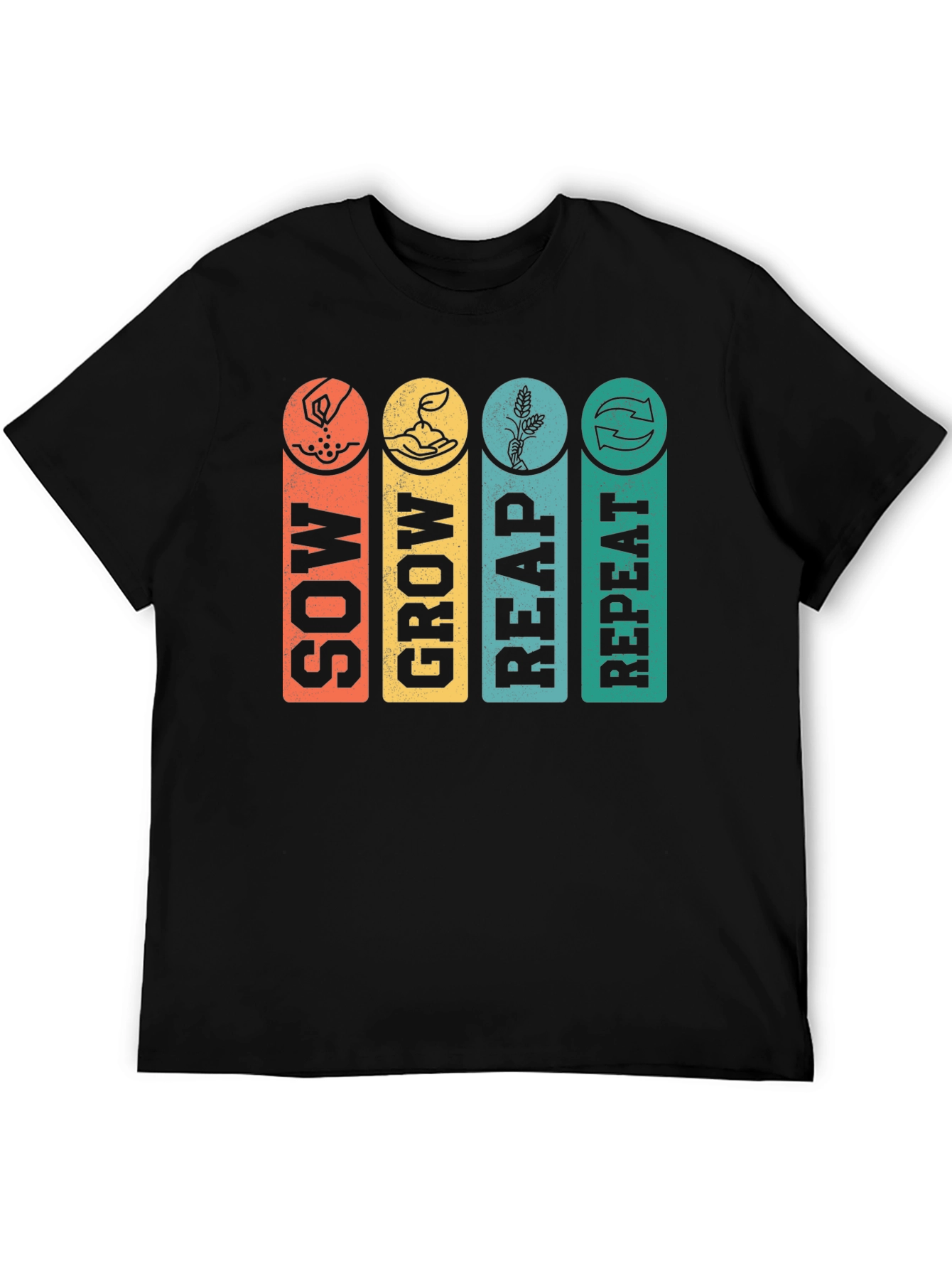 Sow Grow Reap Repeat Graphic Tee