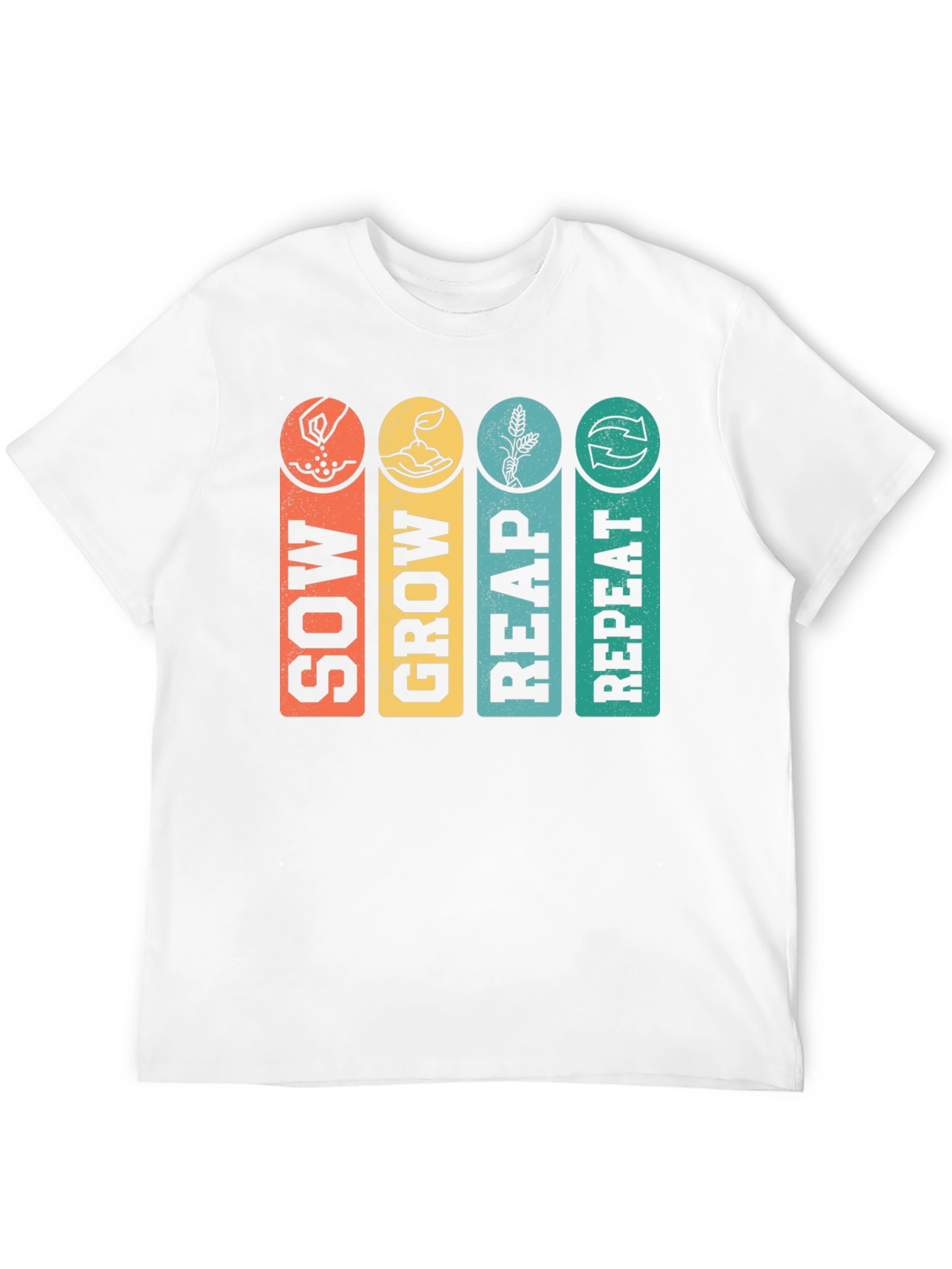 Sow Grow Reap Repeat Graphic Tee