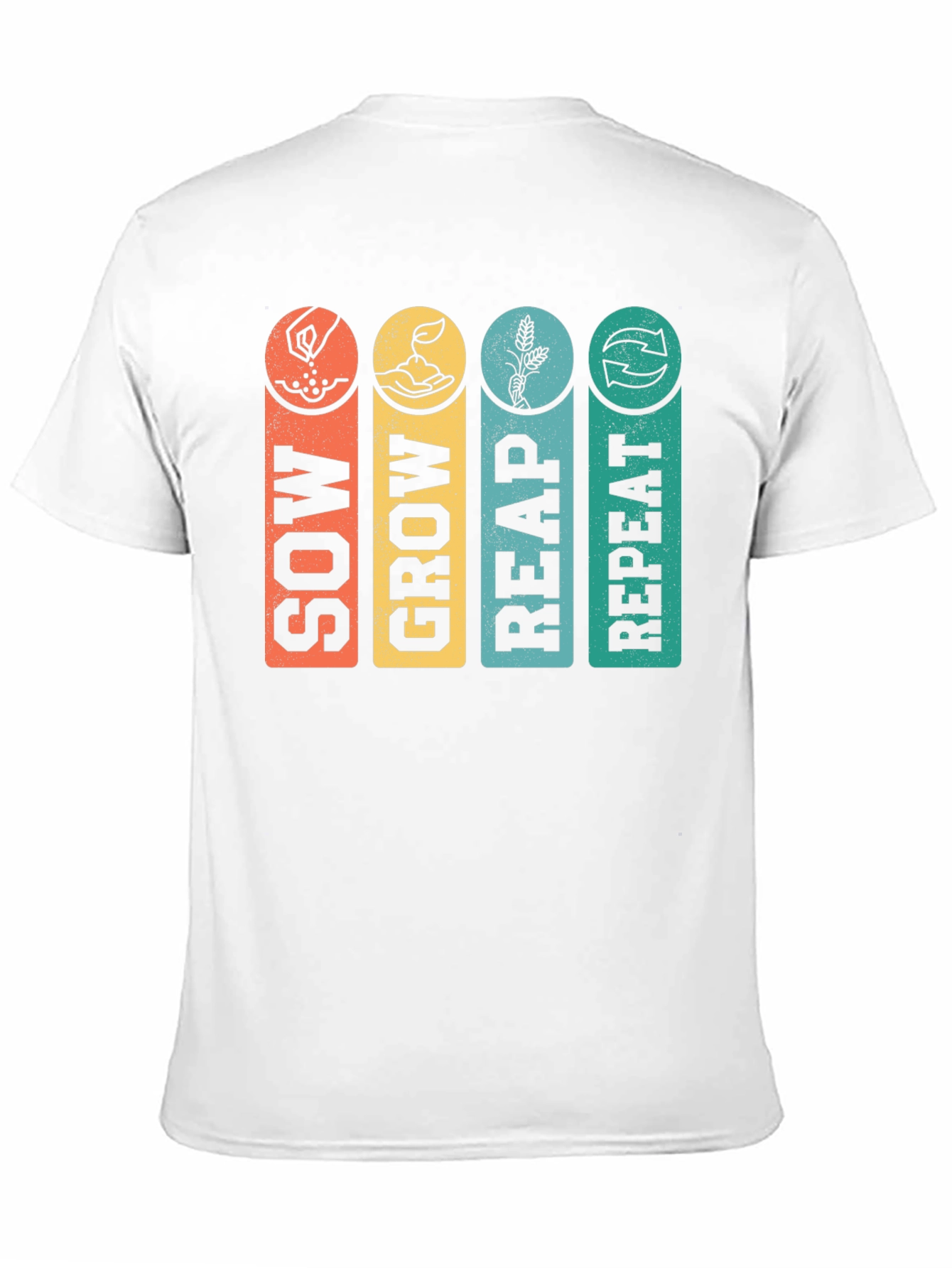 Sow Grow Reap Repeat Graphic Tee