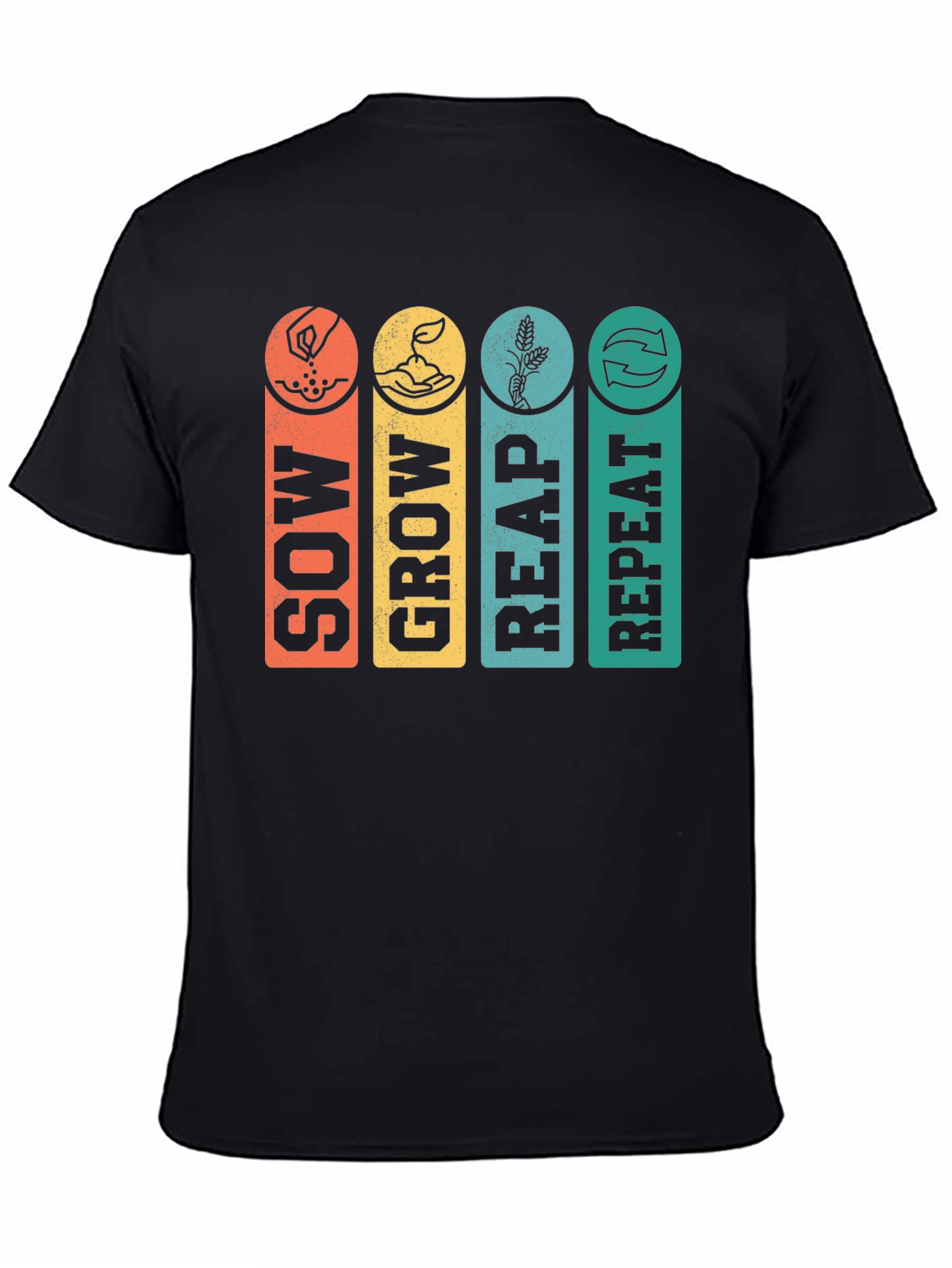 Sow Grow Reap Repeat Graphic Tee