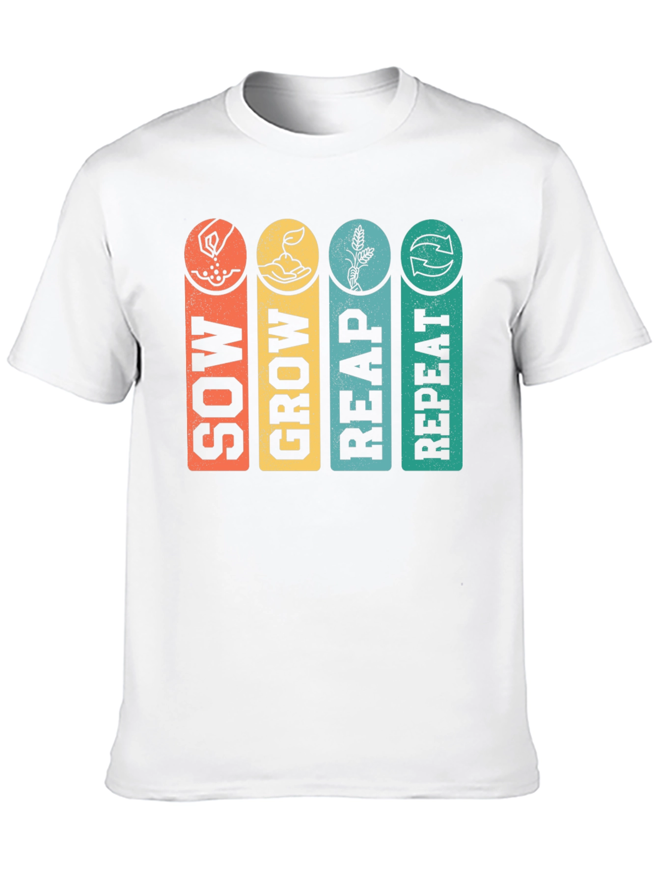 Sow Grow Reap Repeat Graphic Tee