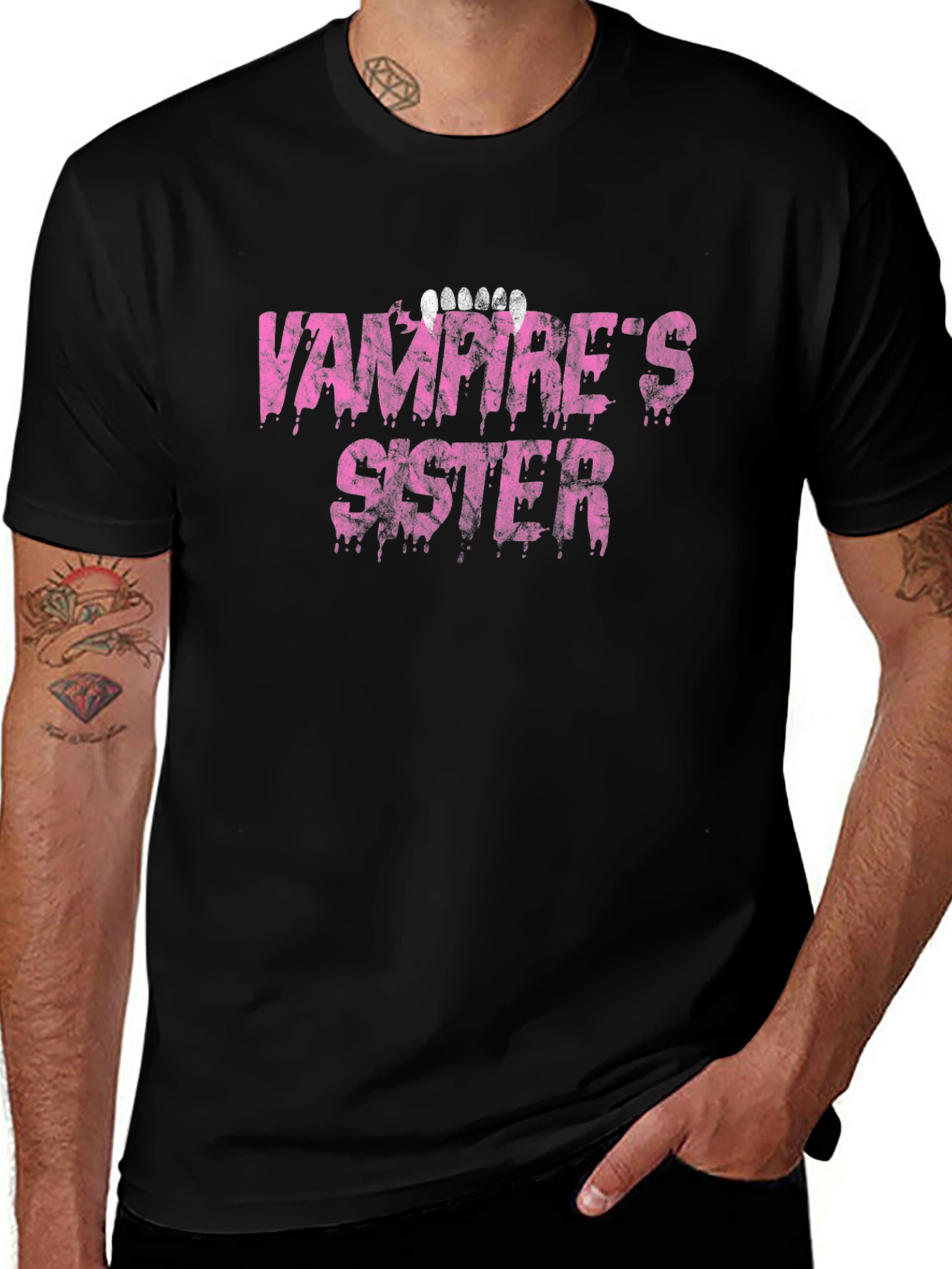 Vampires Sister T-Shirt - Halloween Costume Tee